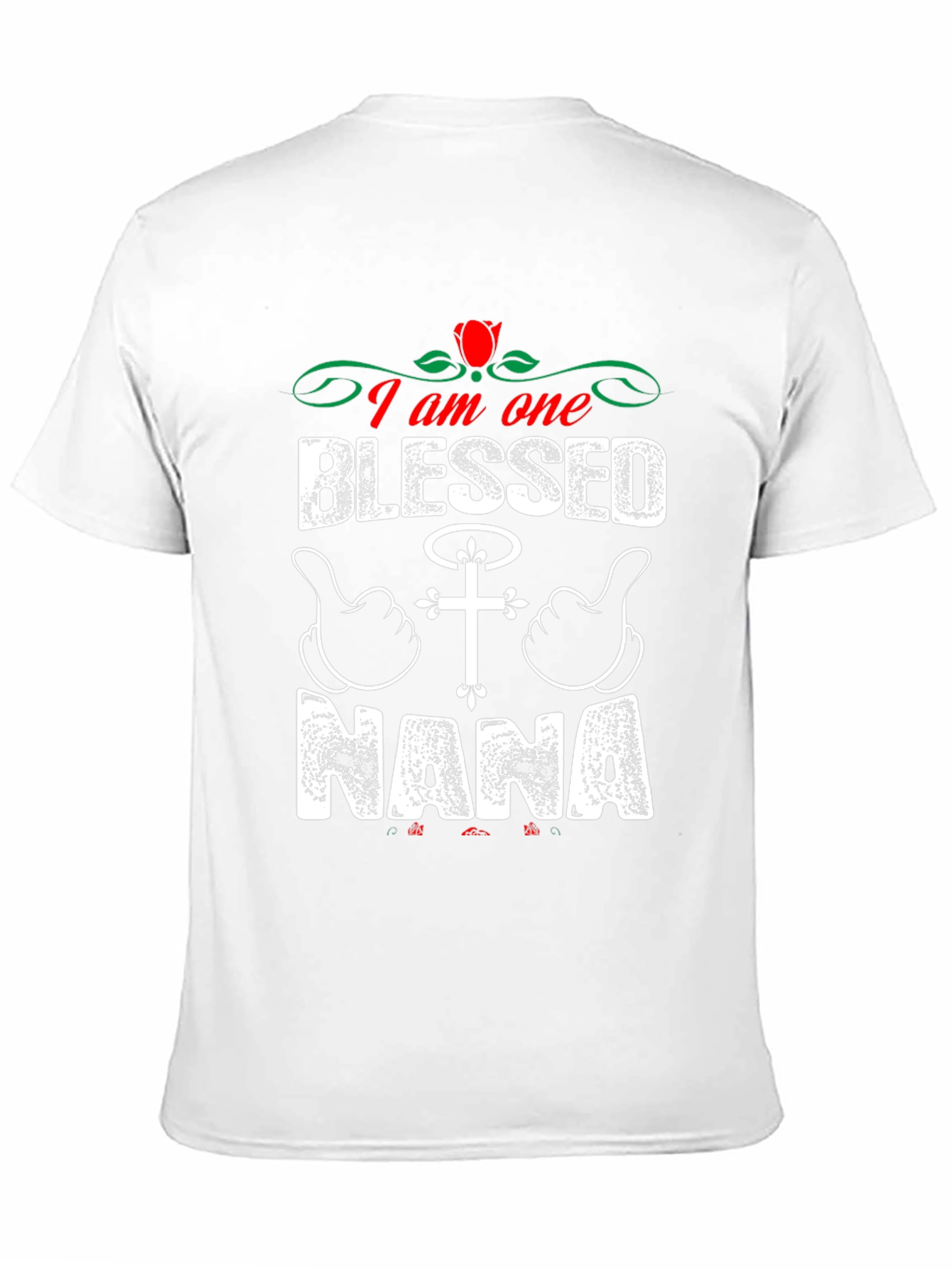 Blessed Nana T-Shirt - Christian Grandparent Apparel