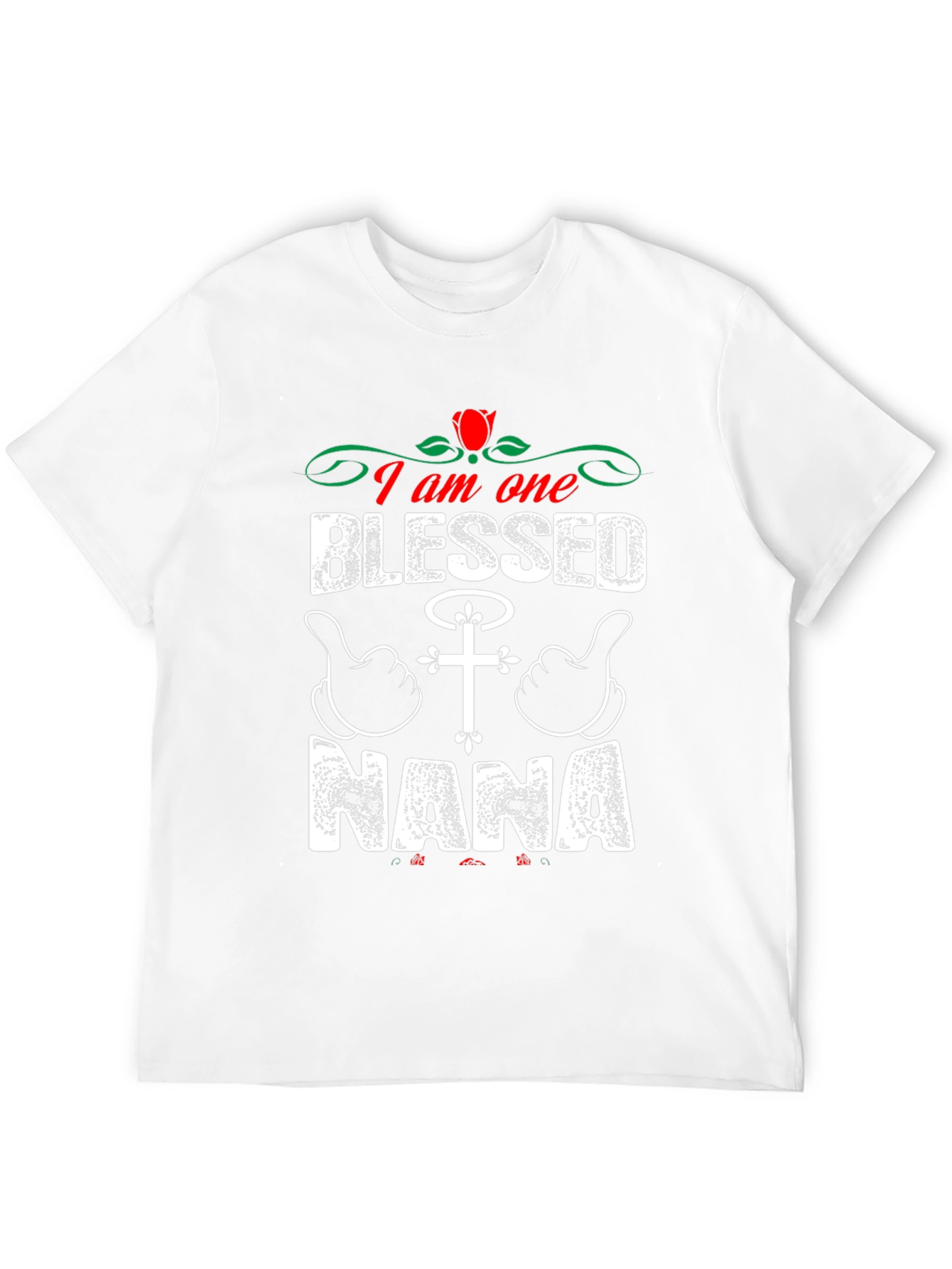 Blessed Nana T-Shirt - Christian Grandparent Apparel