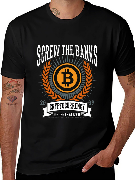 Bitcoin Crypto Decentralized T-Shirt