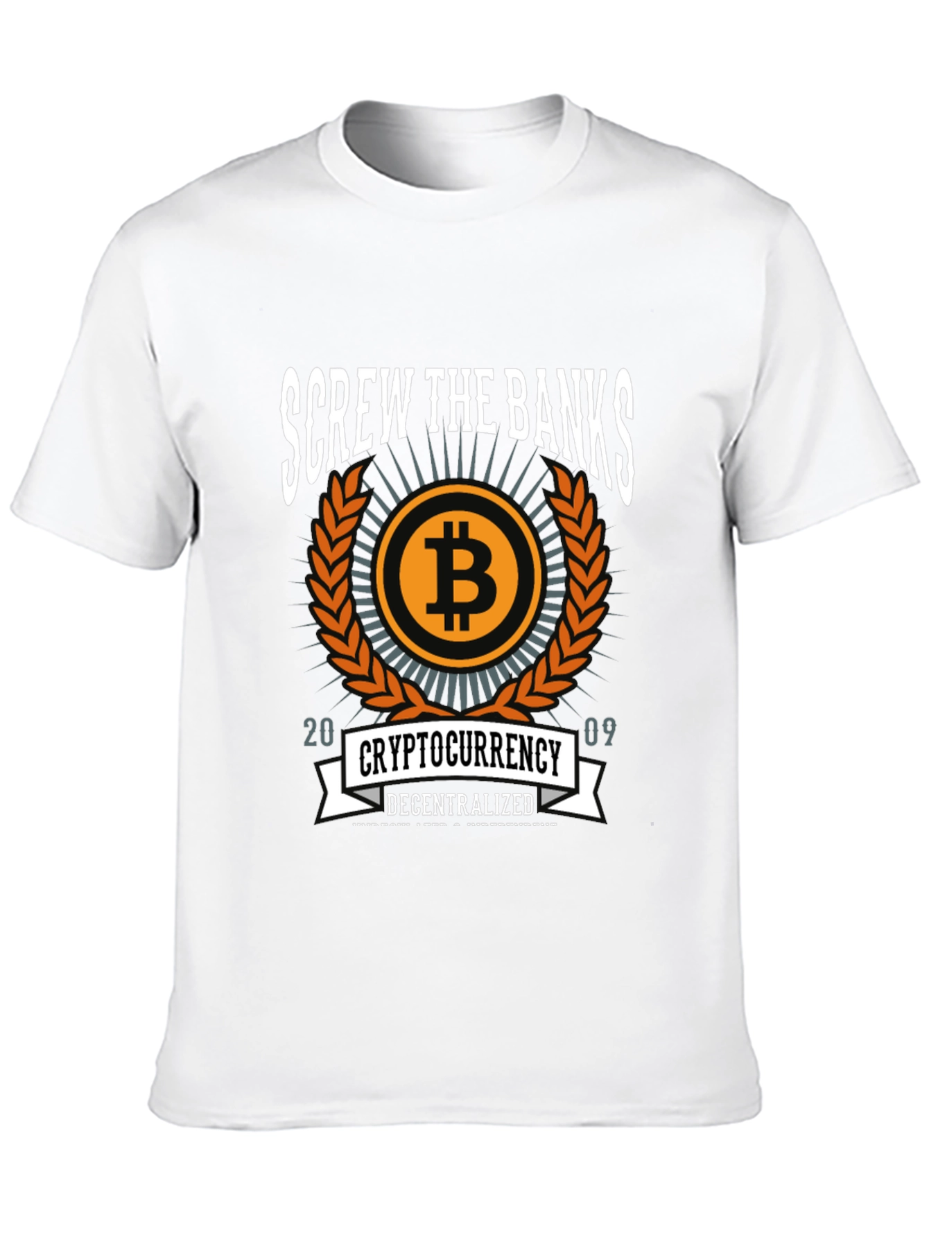 Bitcoin Crypto Decentralized T-Shirt