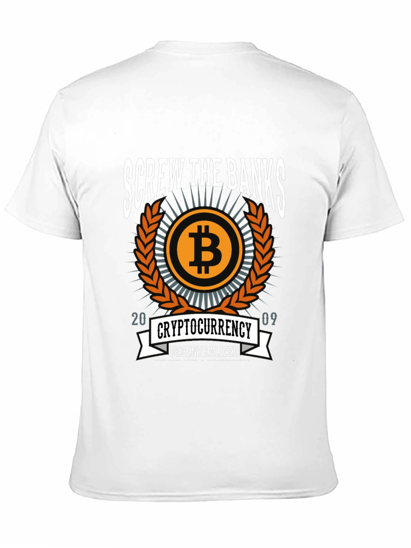 Bitcoin Crypto Decentralized T-Shirt