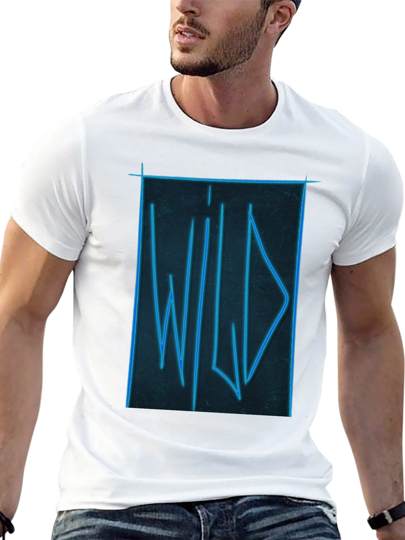 Wild Neon Graphic Tee - Soft Cotton