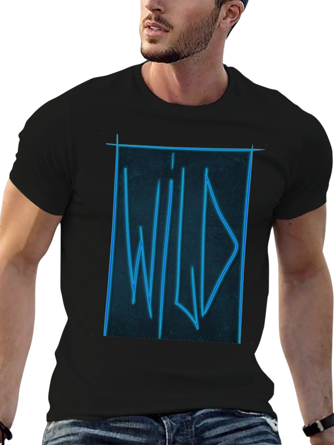 Wild Neon Graphic Tee - Soft Cotton