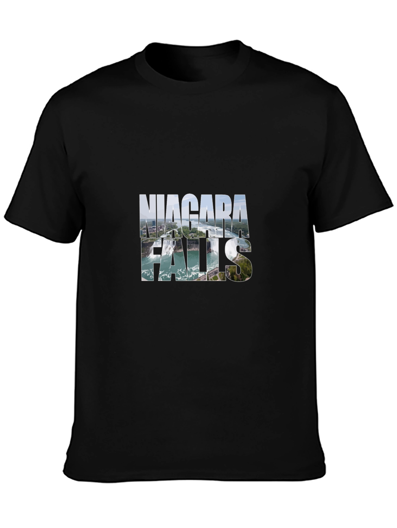 Niagara Falls Graphic Tee - Black
