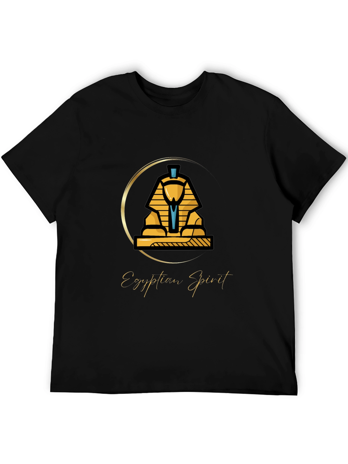 Egyptian Spirit Sphinx Graphic T-Shirt