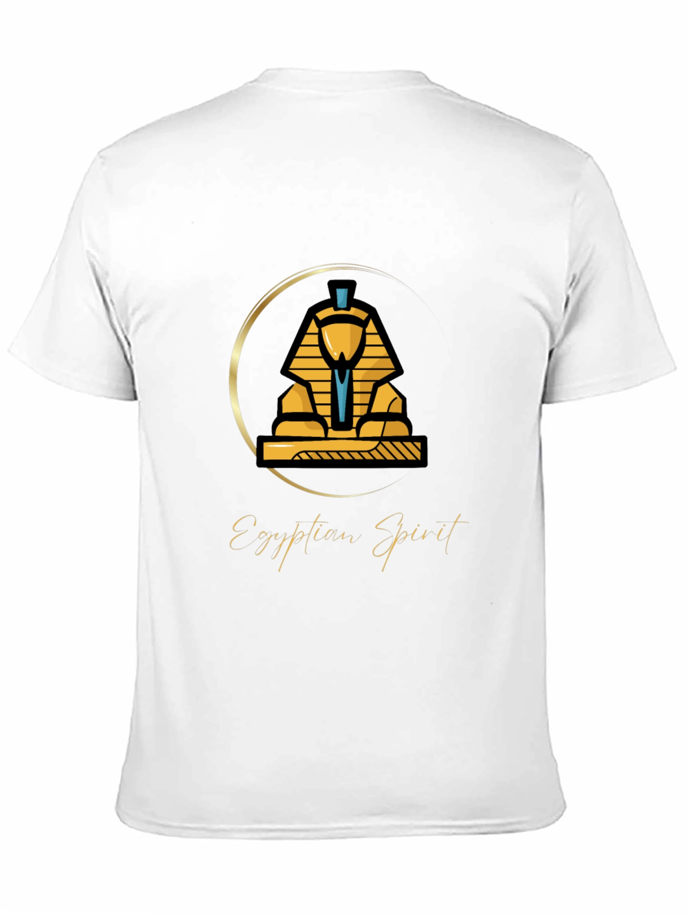 Egyptian Spirit Sphinx Graphic T-Shirt