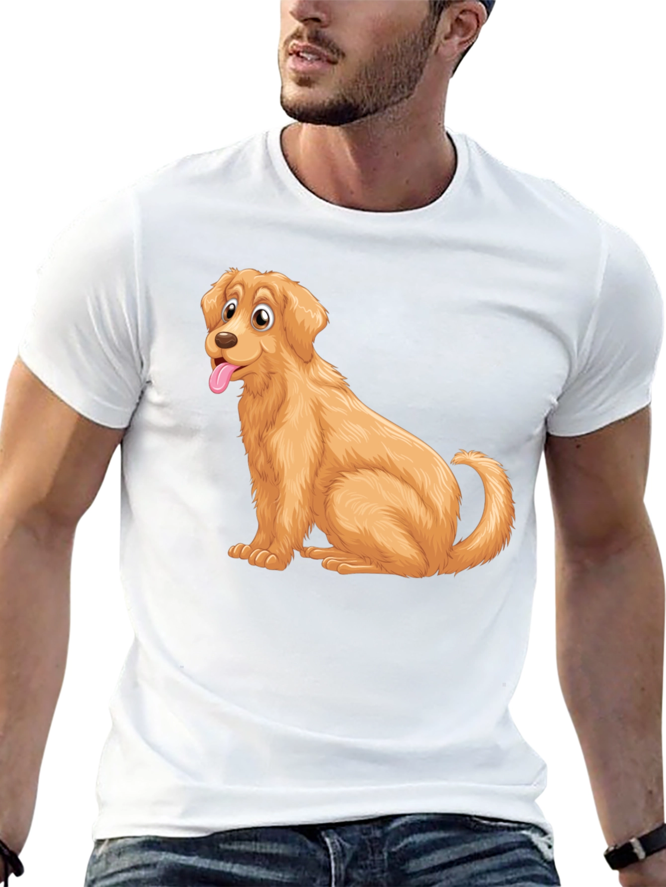Dog Graphic Tee - Cute Pet Lover Shirt