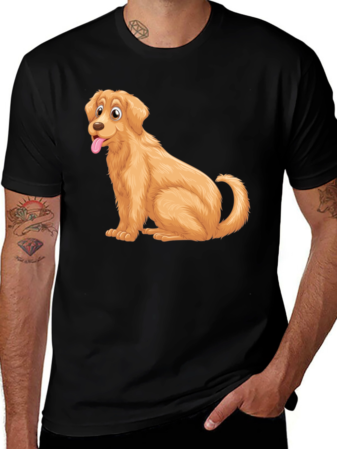 Dog Graphic Tee - Cute Pet Lover Shirt