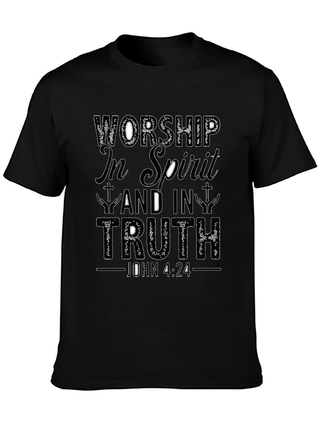 Worship in Spirit & Truth Christian T-Shirt