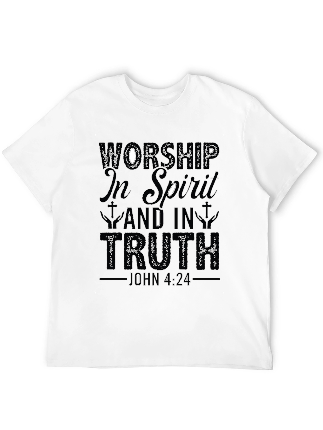 Worship in Spirit & Truth Christian T-Shirt
