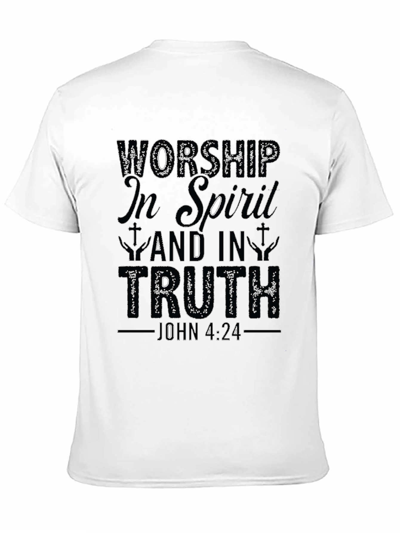 Worship in Spirit & Truth Christian T-Shirt