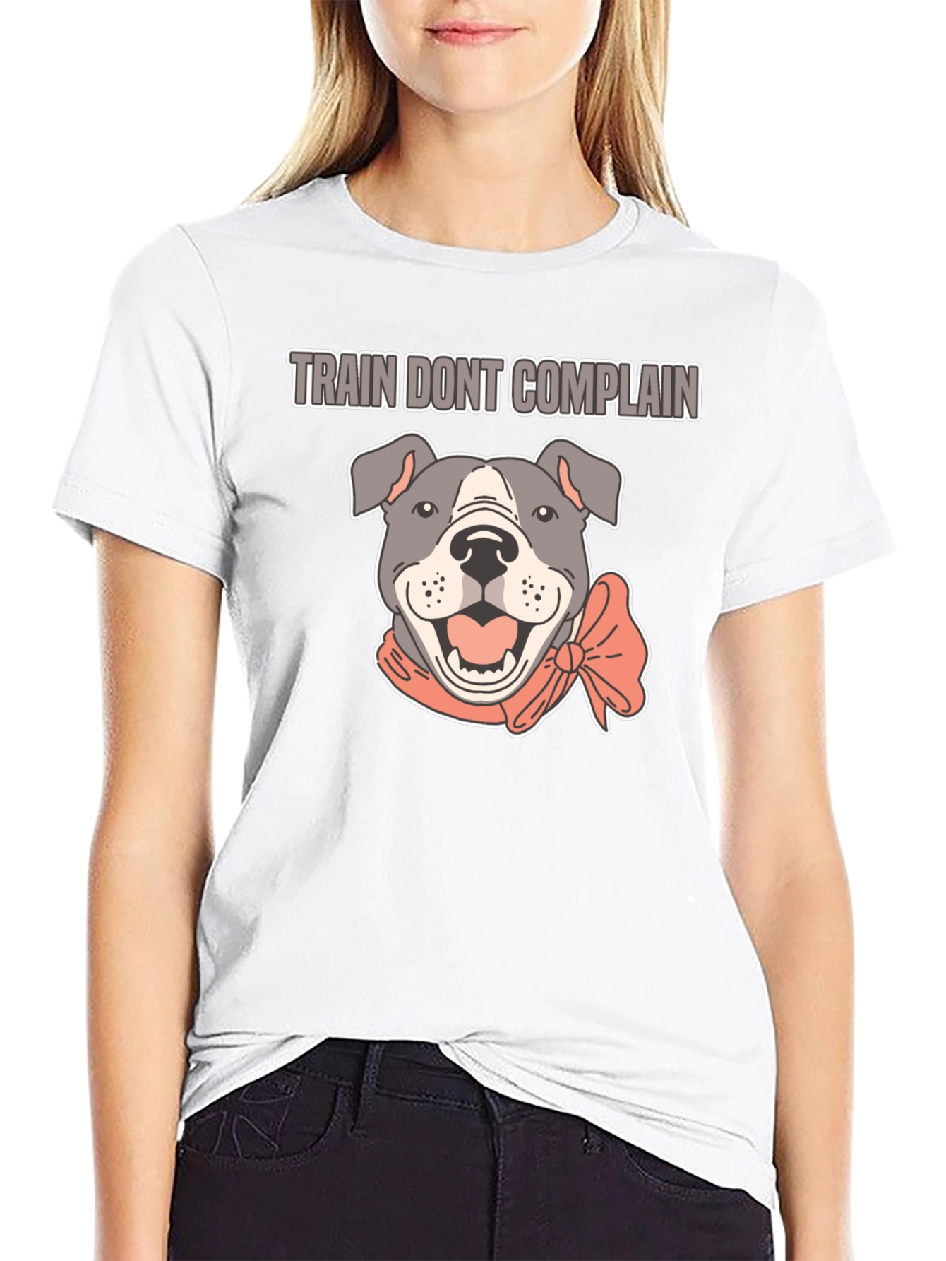 Train Dont Complain Pitbull T-Shirt
