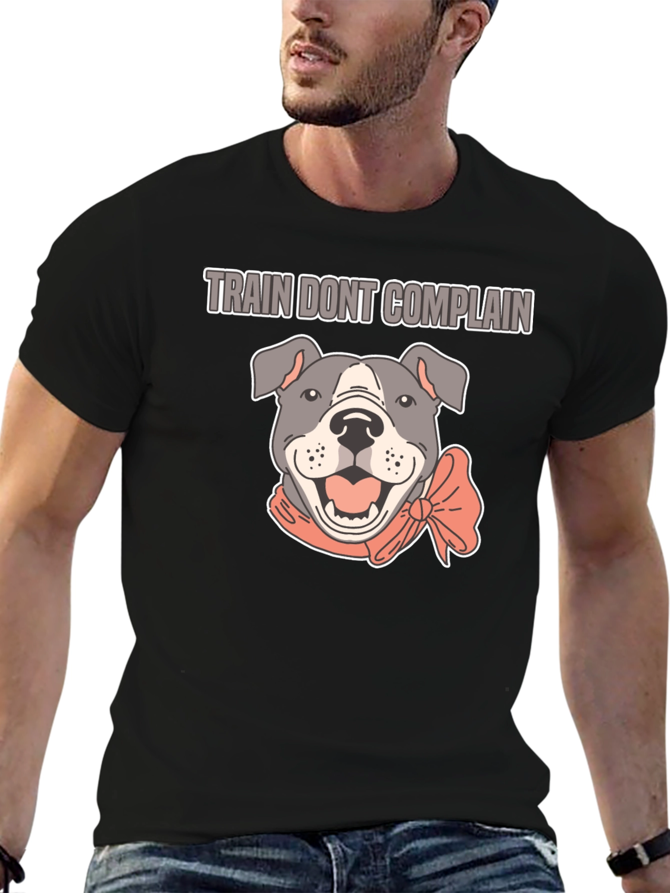 Train Dont Complain Pitbull T-Shirt