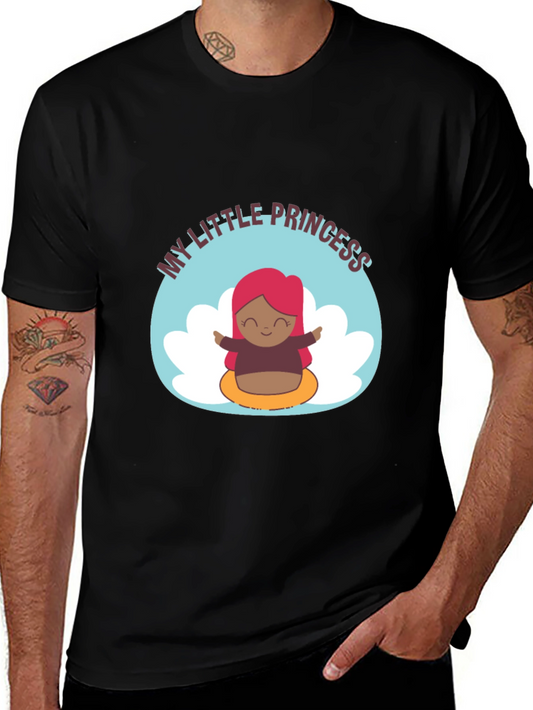 My Little Princess Black T-Shirt