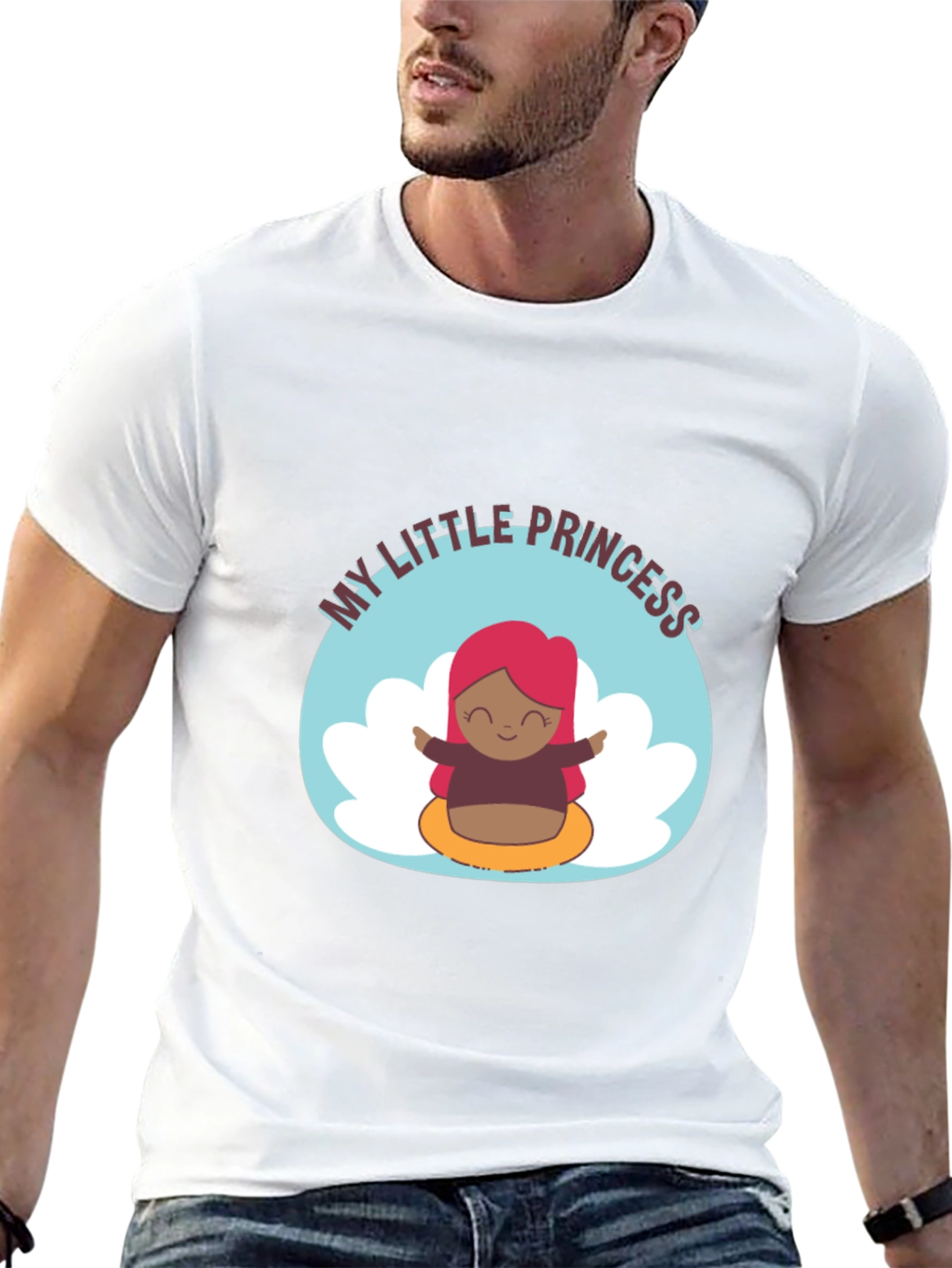 My Little Princess Black T-Shirt