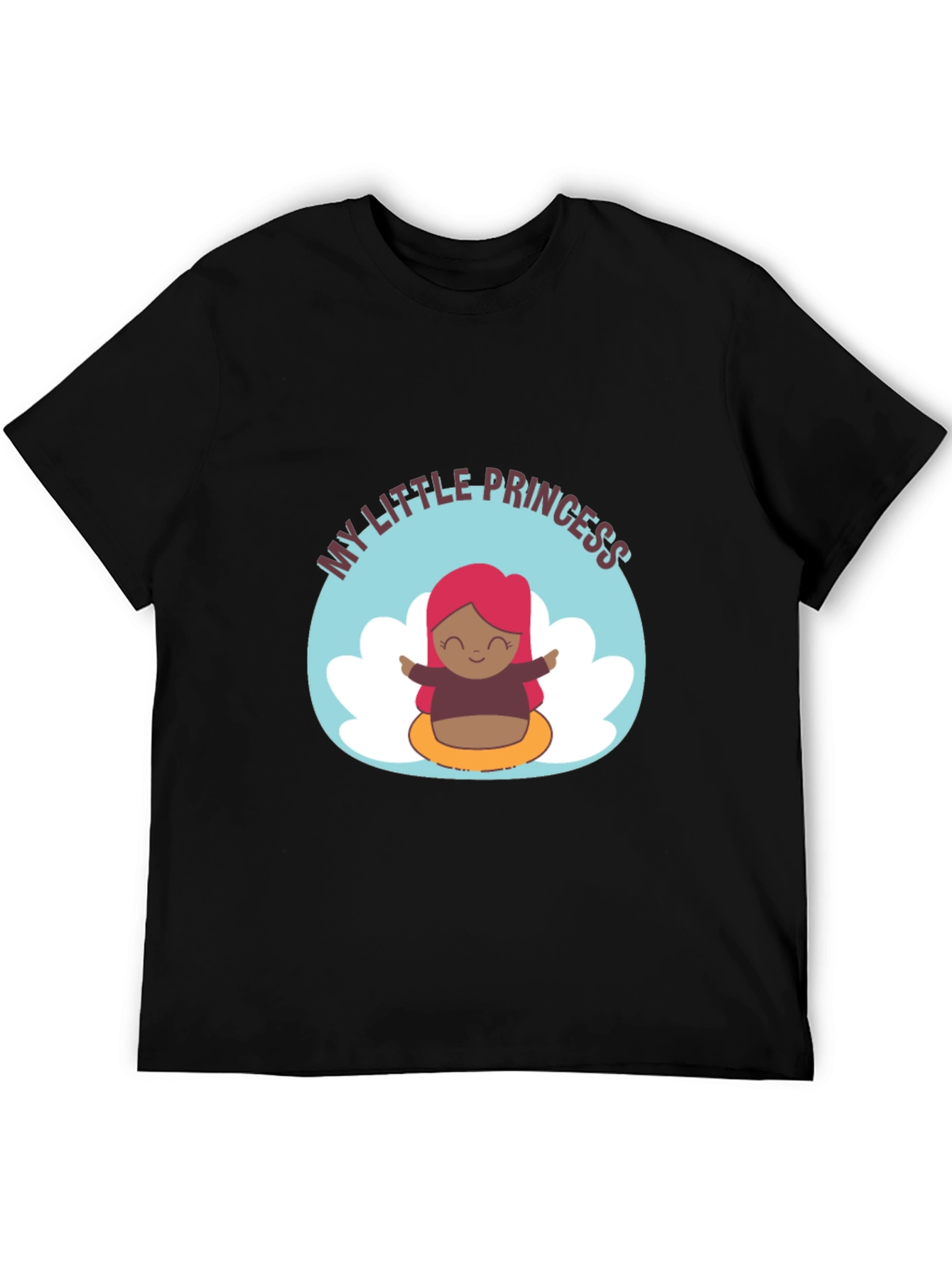 My Little Princess Black T-Shirt