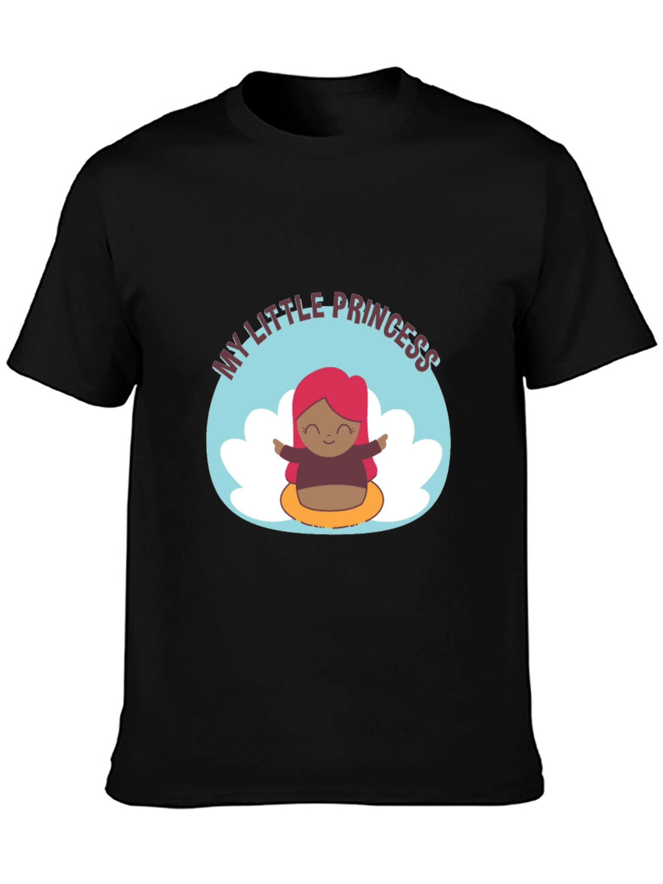 My Little Princess Black T-Shirt