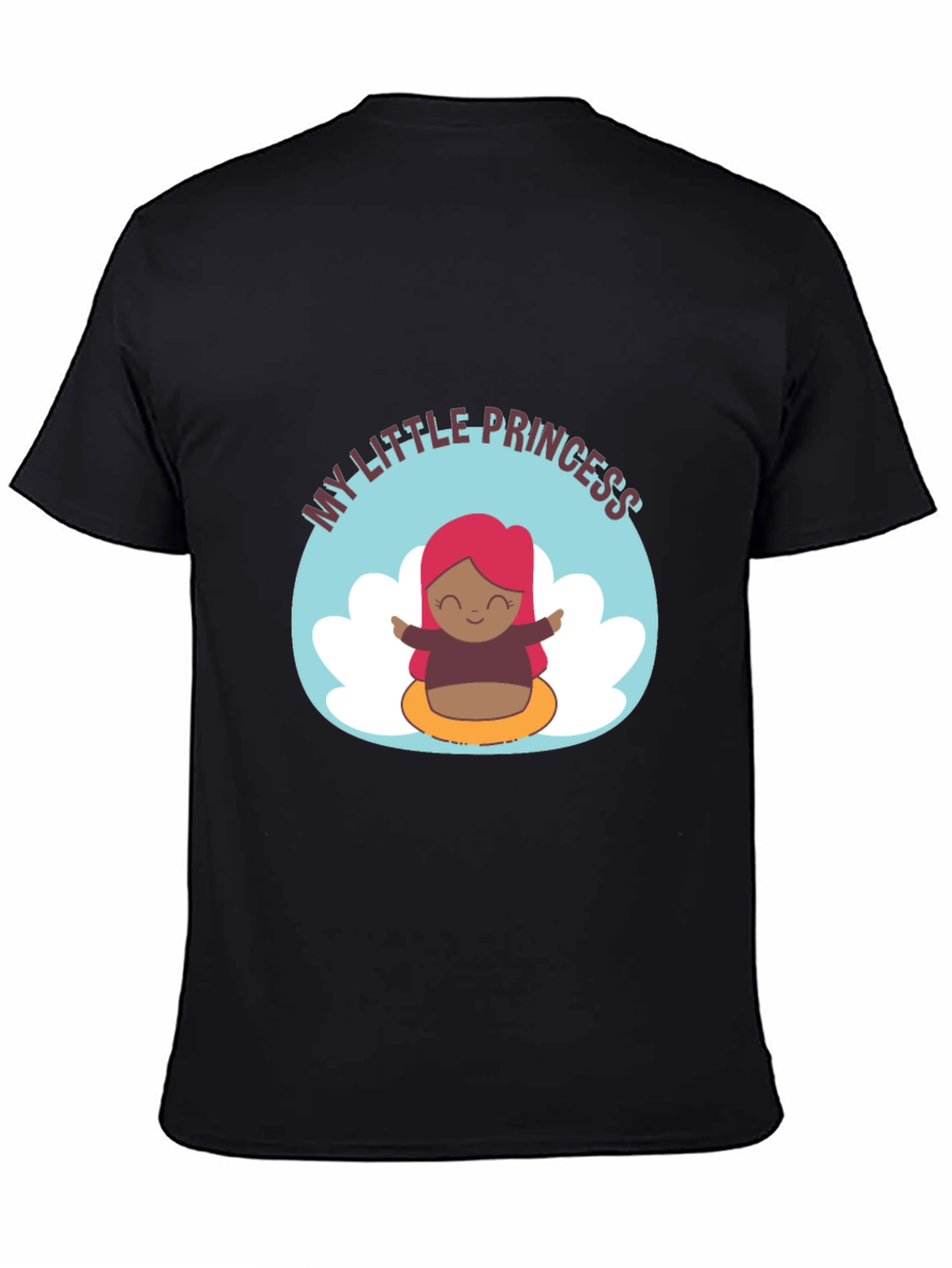 My Little Princess Black T-Shirt
