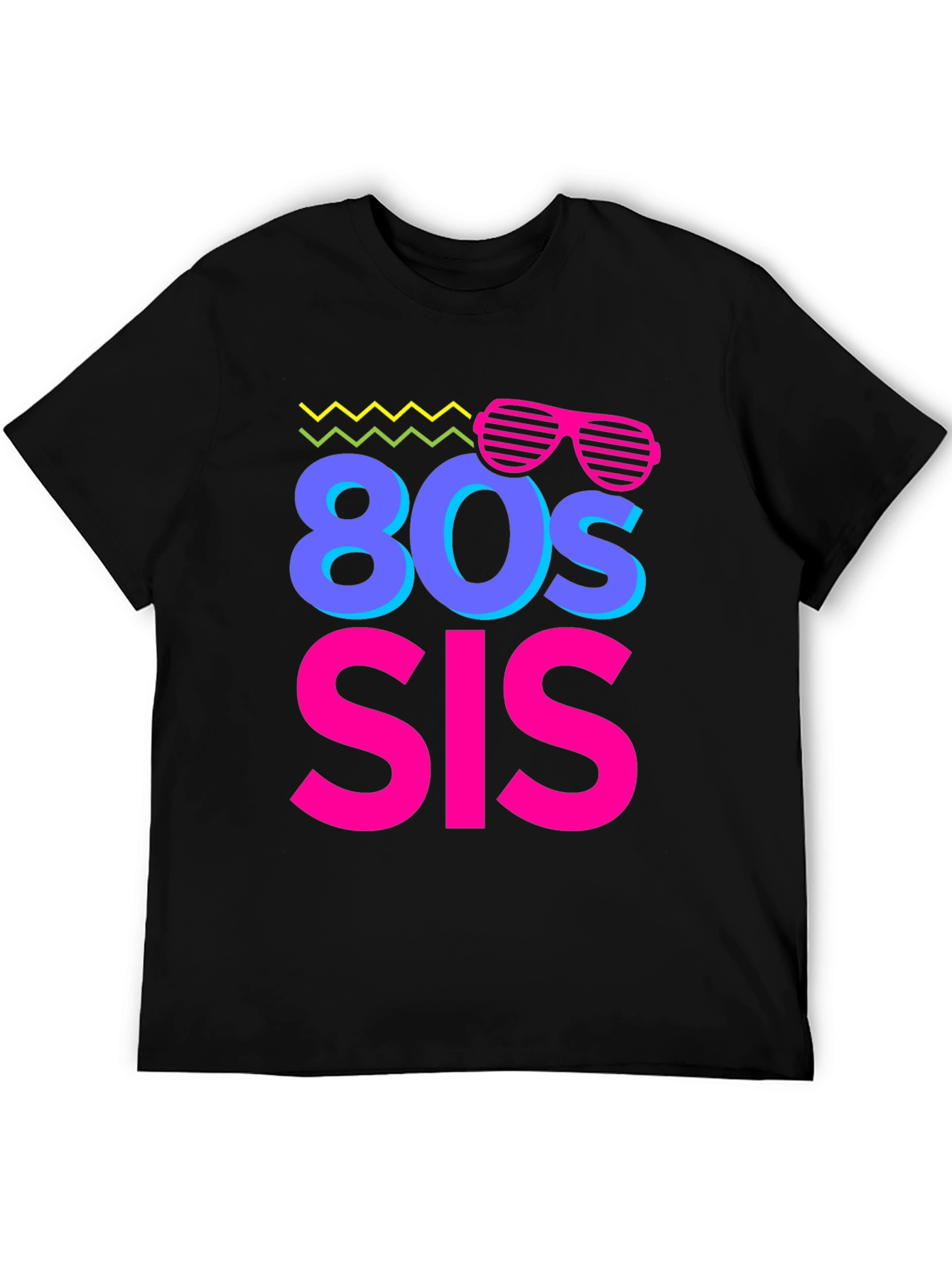 80s Sis Graphic Tee - Retro Style