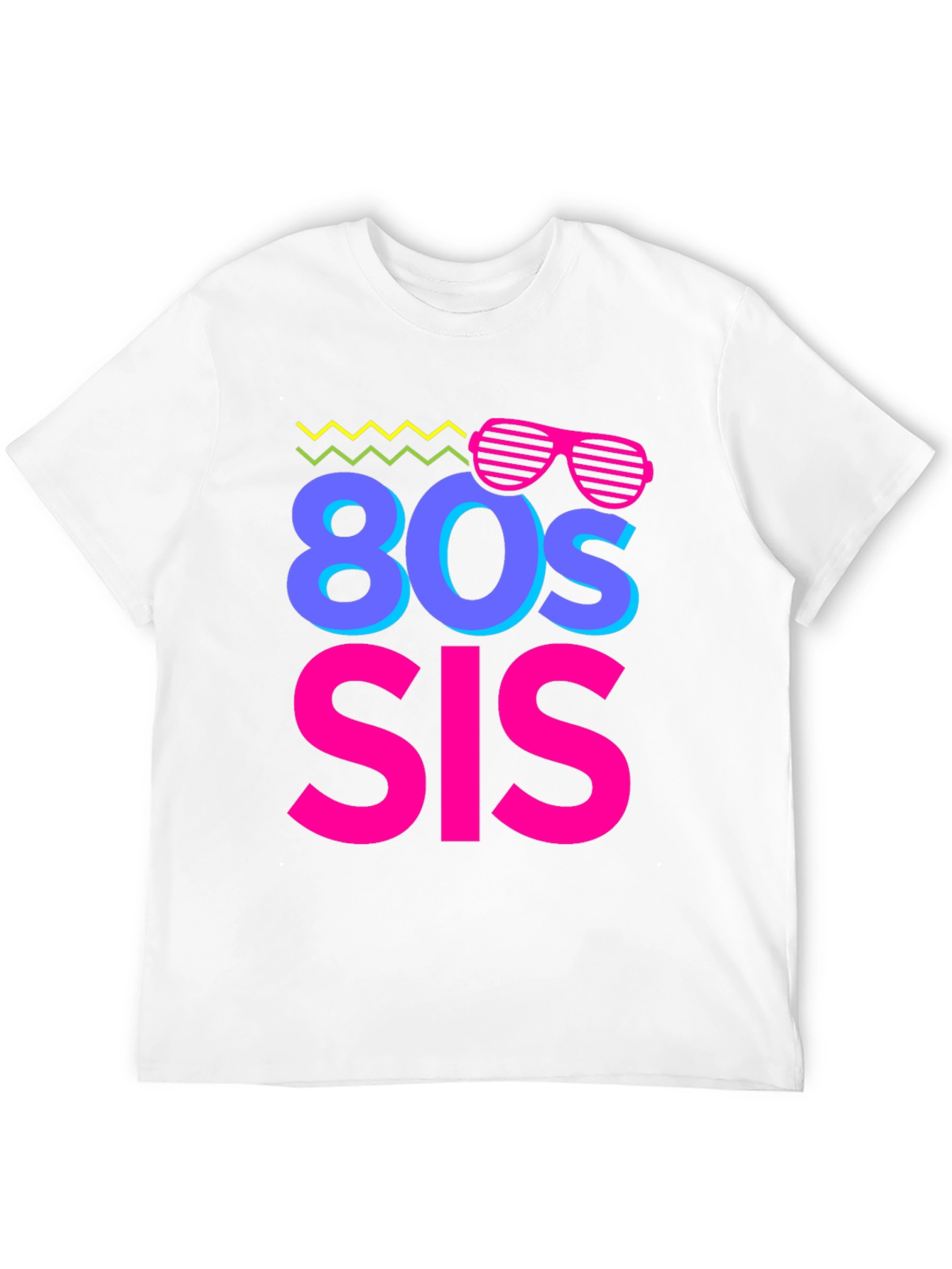 80s Sis Graphic Tee - Retro Style