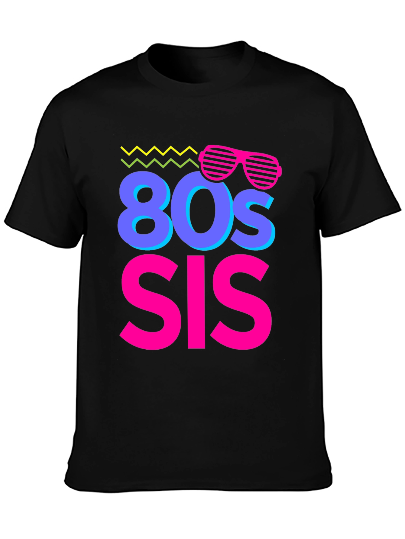 80s Sis Graphic Tee - Retro Style
