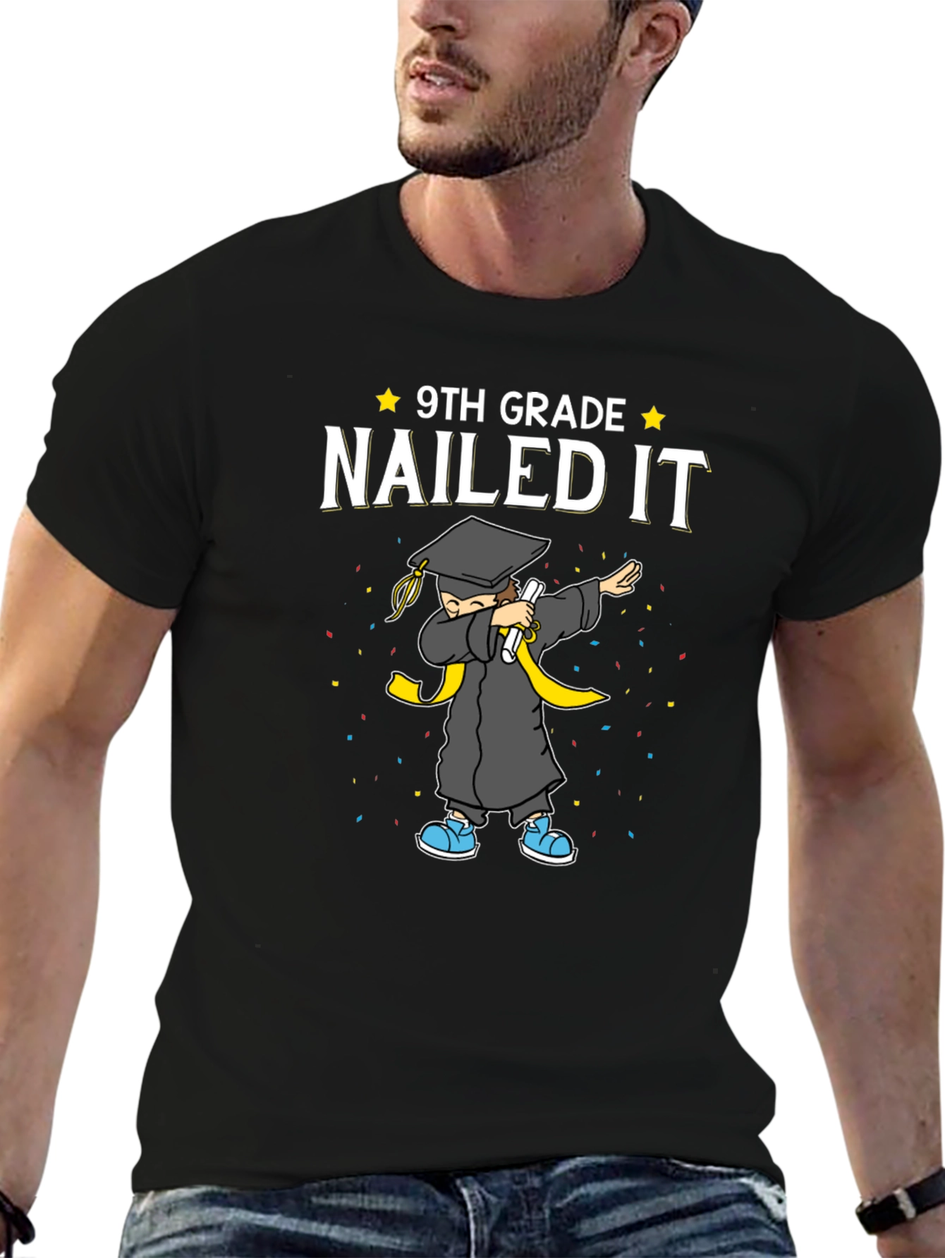 9th Grade Nailed It Graduation T-Shirt