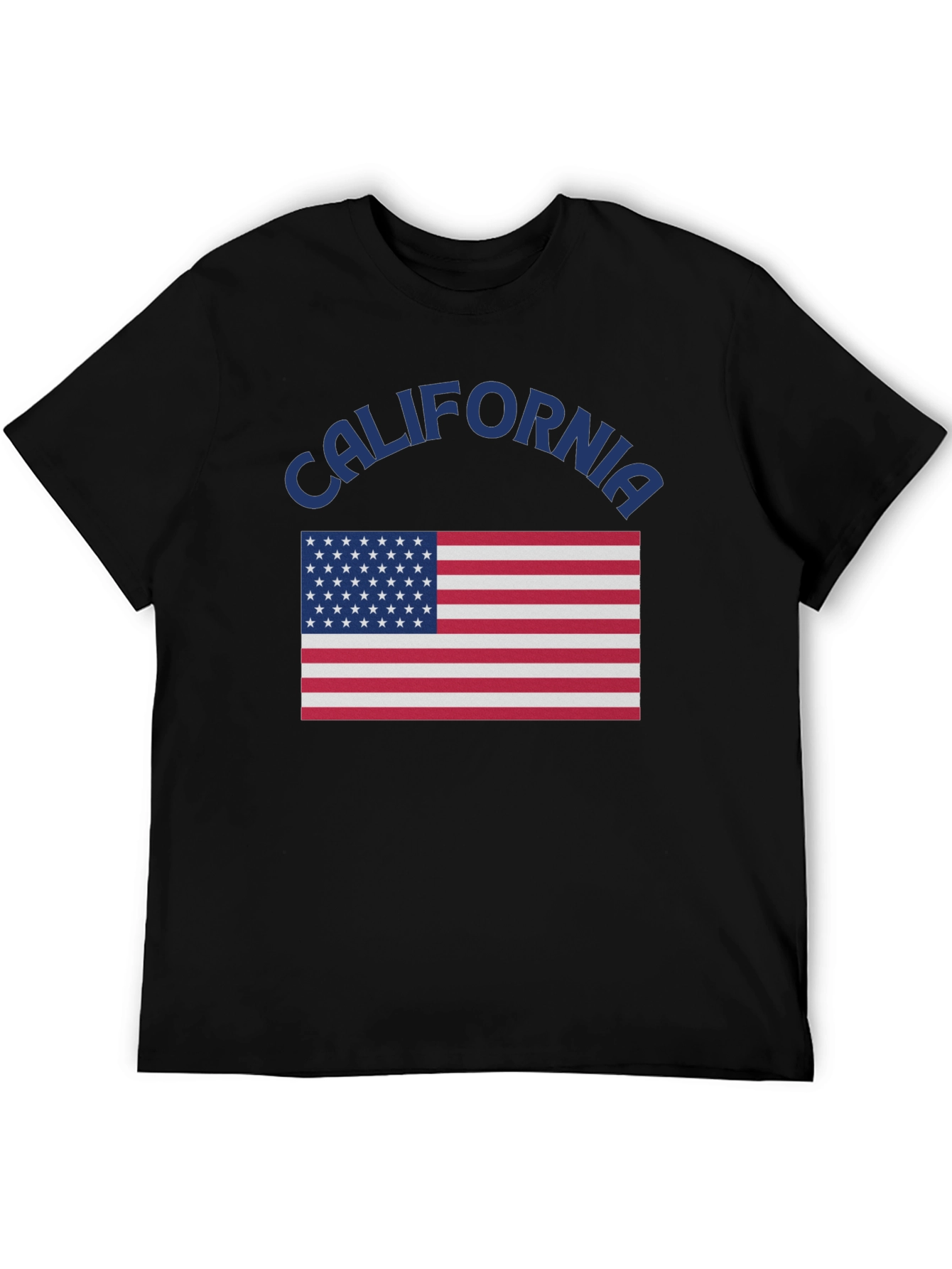 California US Flag Graphic Tee - Patriotic Pride
