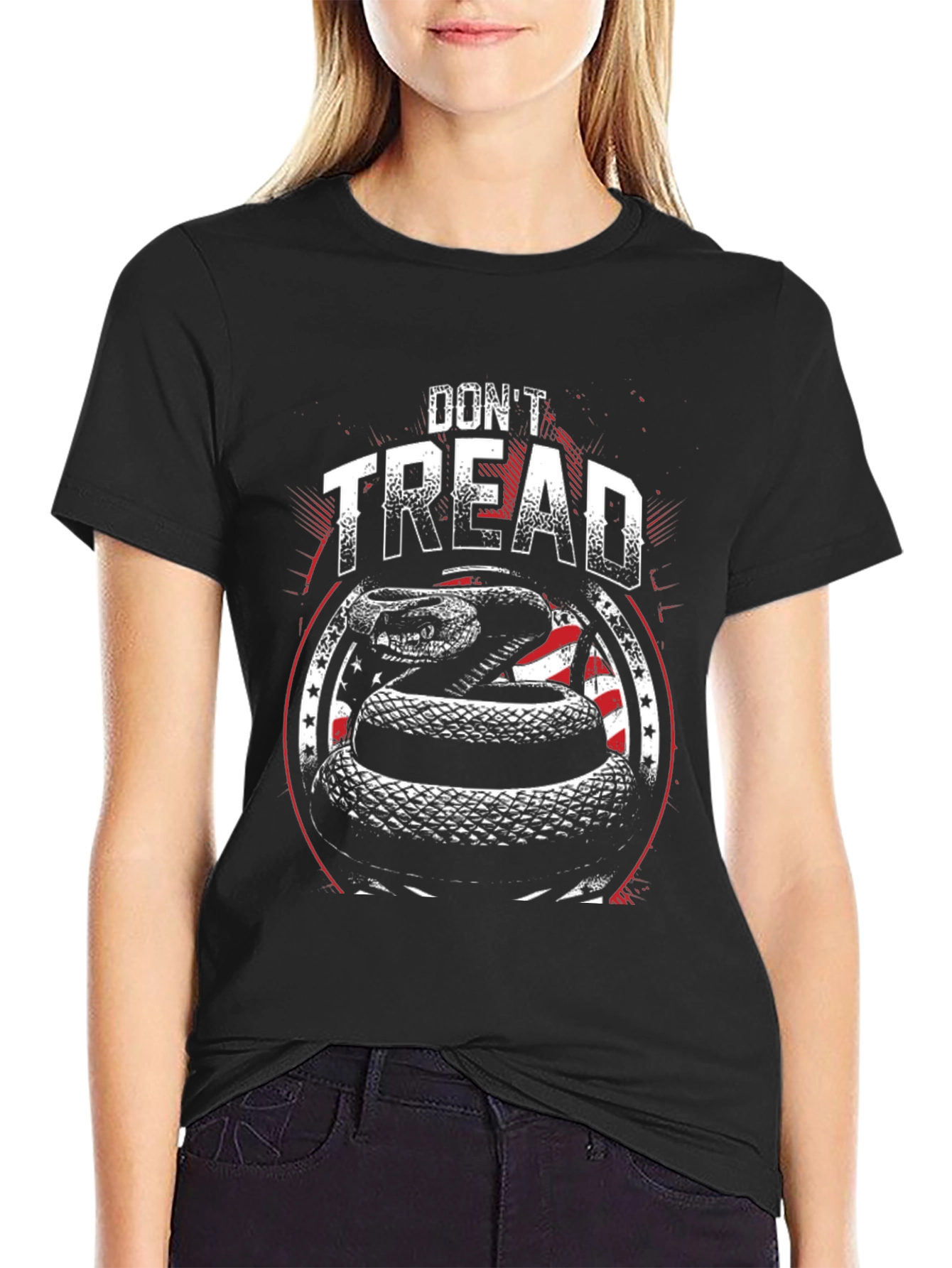 Dont Tread Snake Graphic T-Shirt
