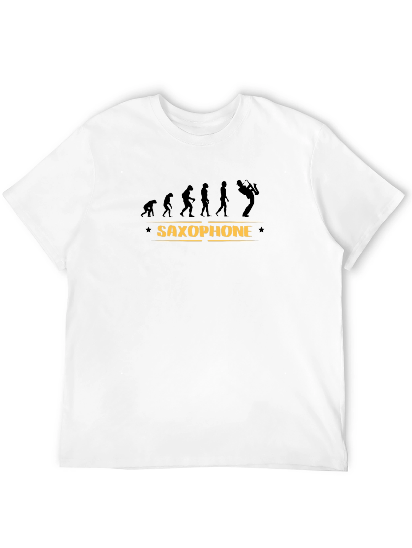 Evolution Saxophone T-Shirt - Musician Gift