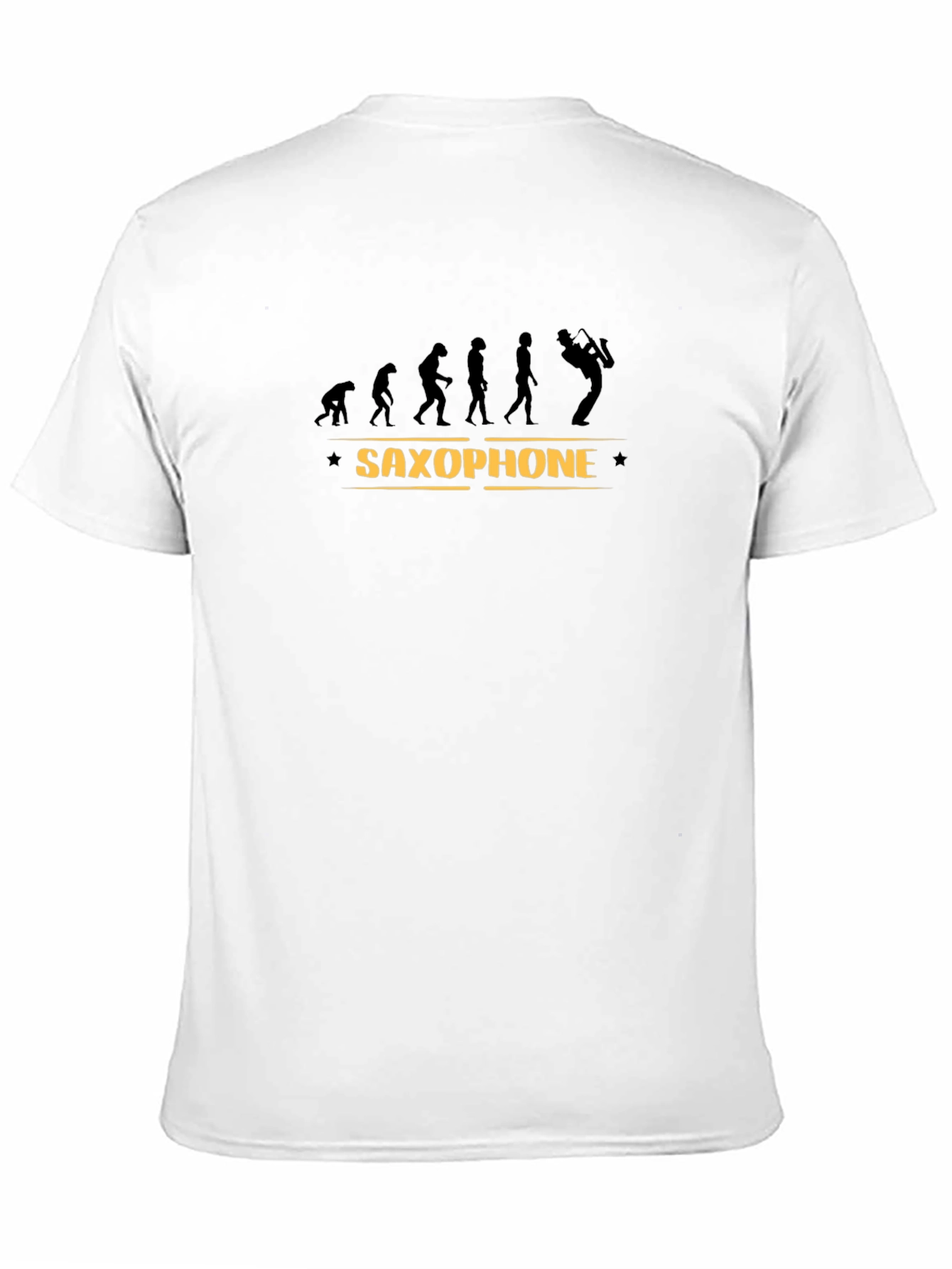 Evolution Saxophone T-Shirt - Musician Gift