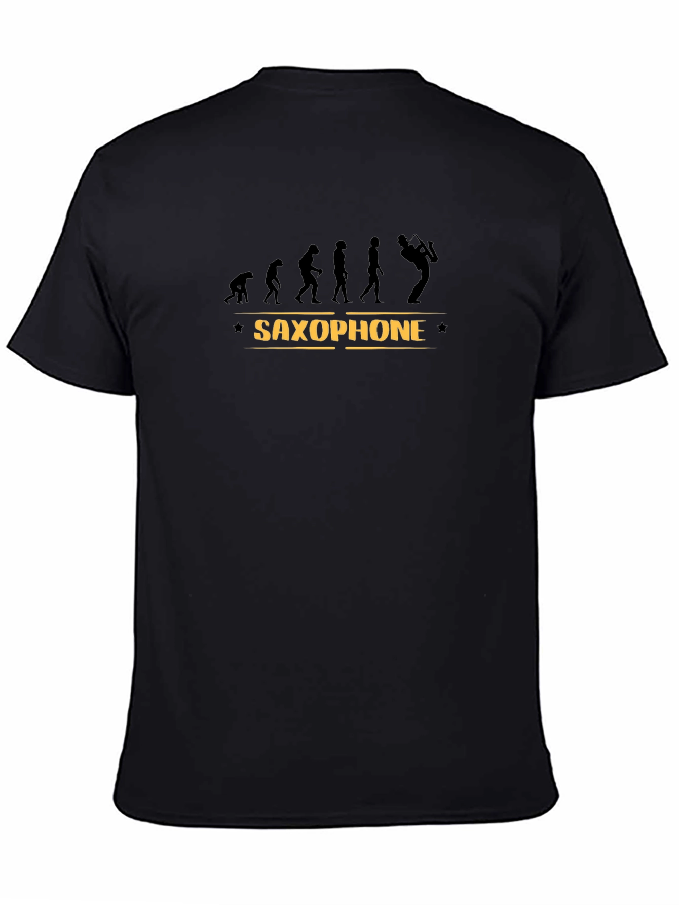 Evolution Saxophone T-Shirt - Musician Gift