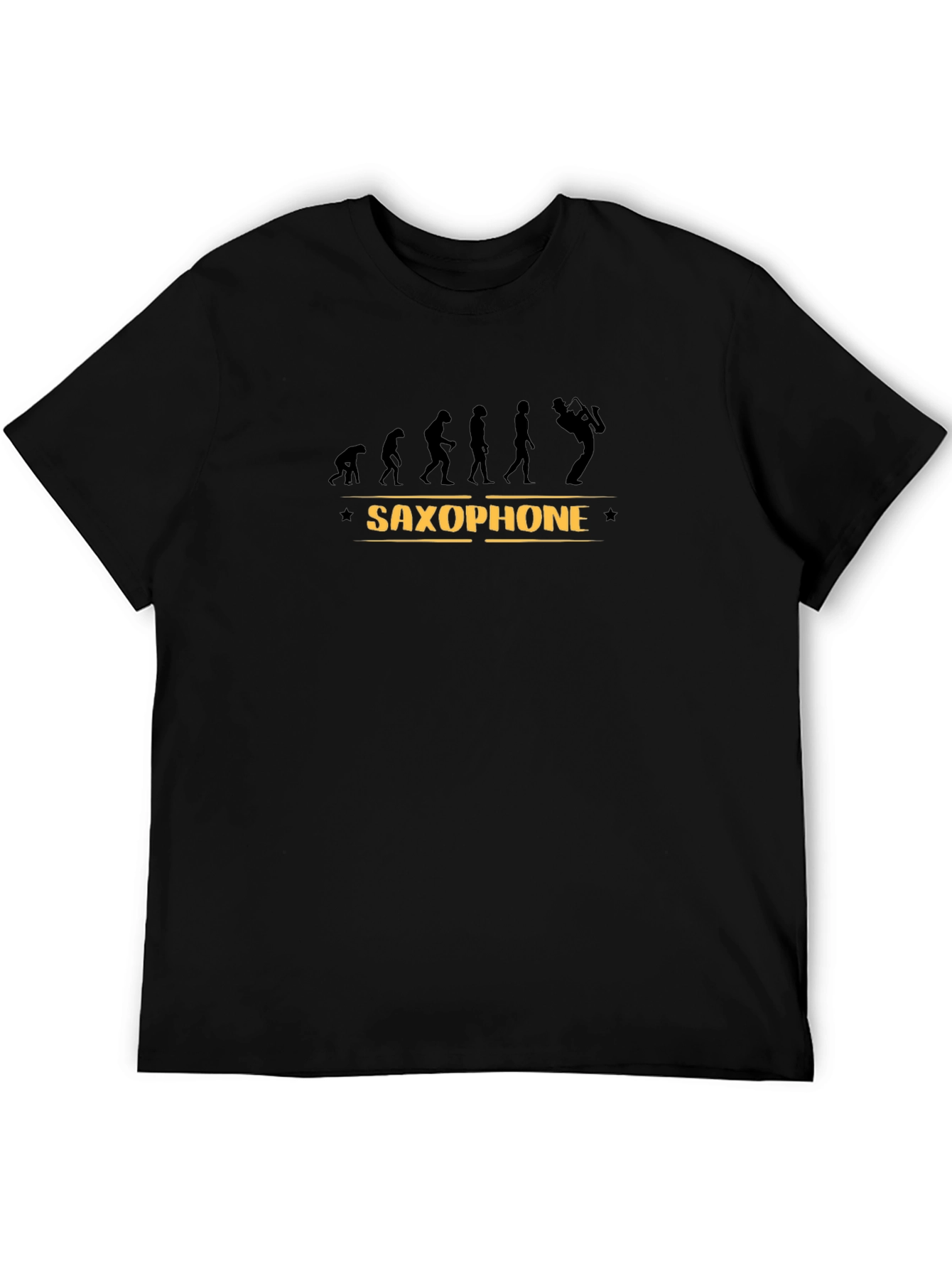 Evolution Saxophone T-Shirt - Musician Gift