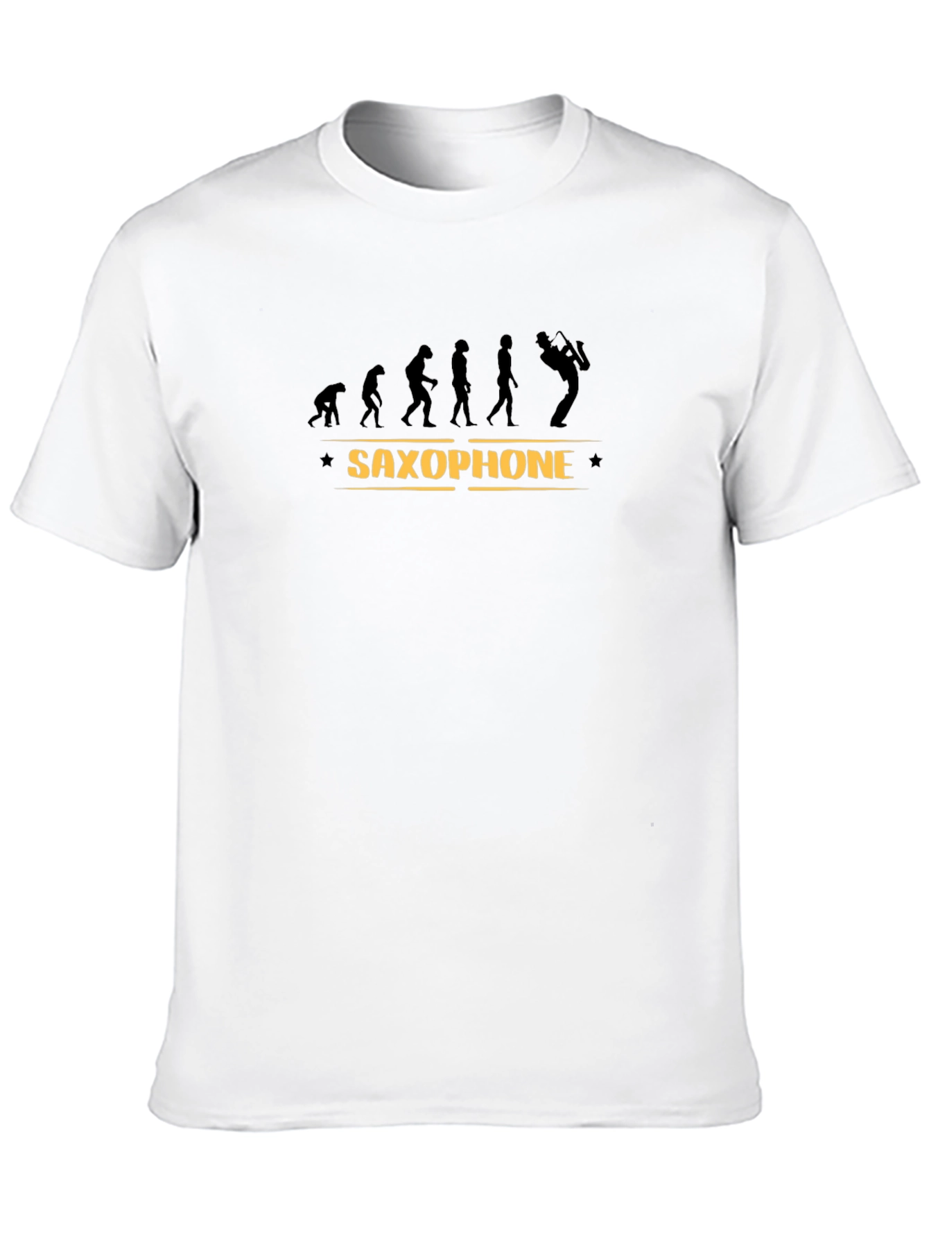 Evolution Saxophone T-Shirt - Musician Gift