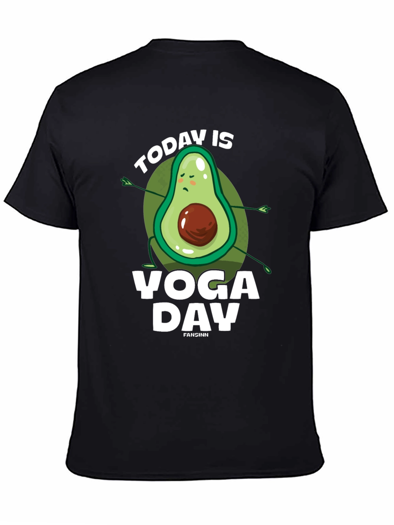 Yoga Avocado T-Shirt - Funny Yoga Day Tee