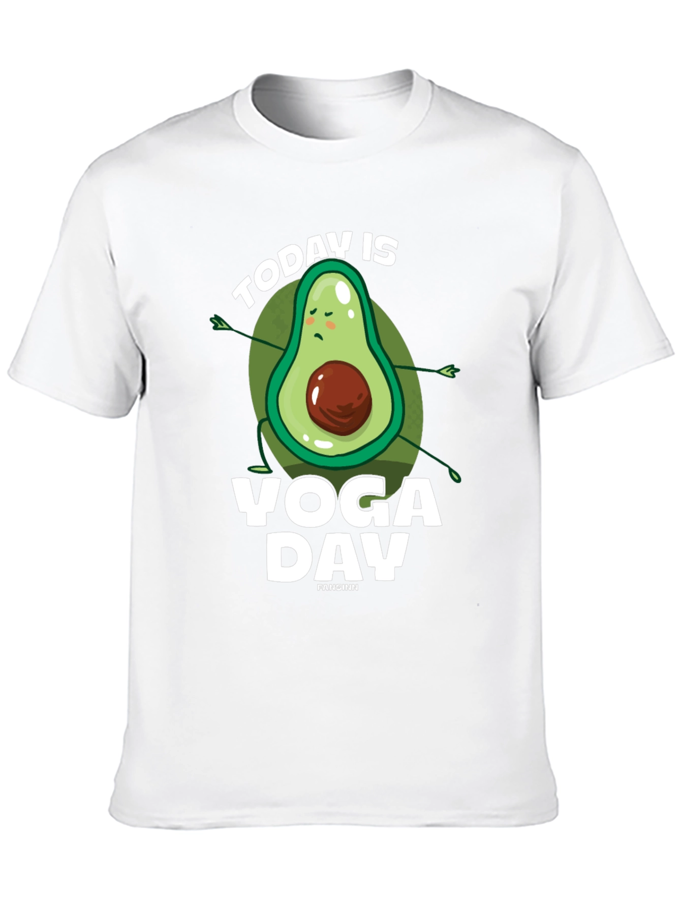 Yoga Avocado T-Shirt - Funny Yoga Day Tee