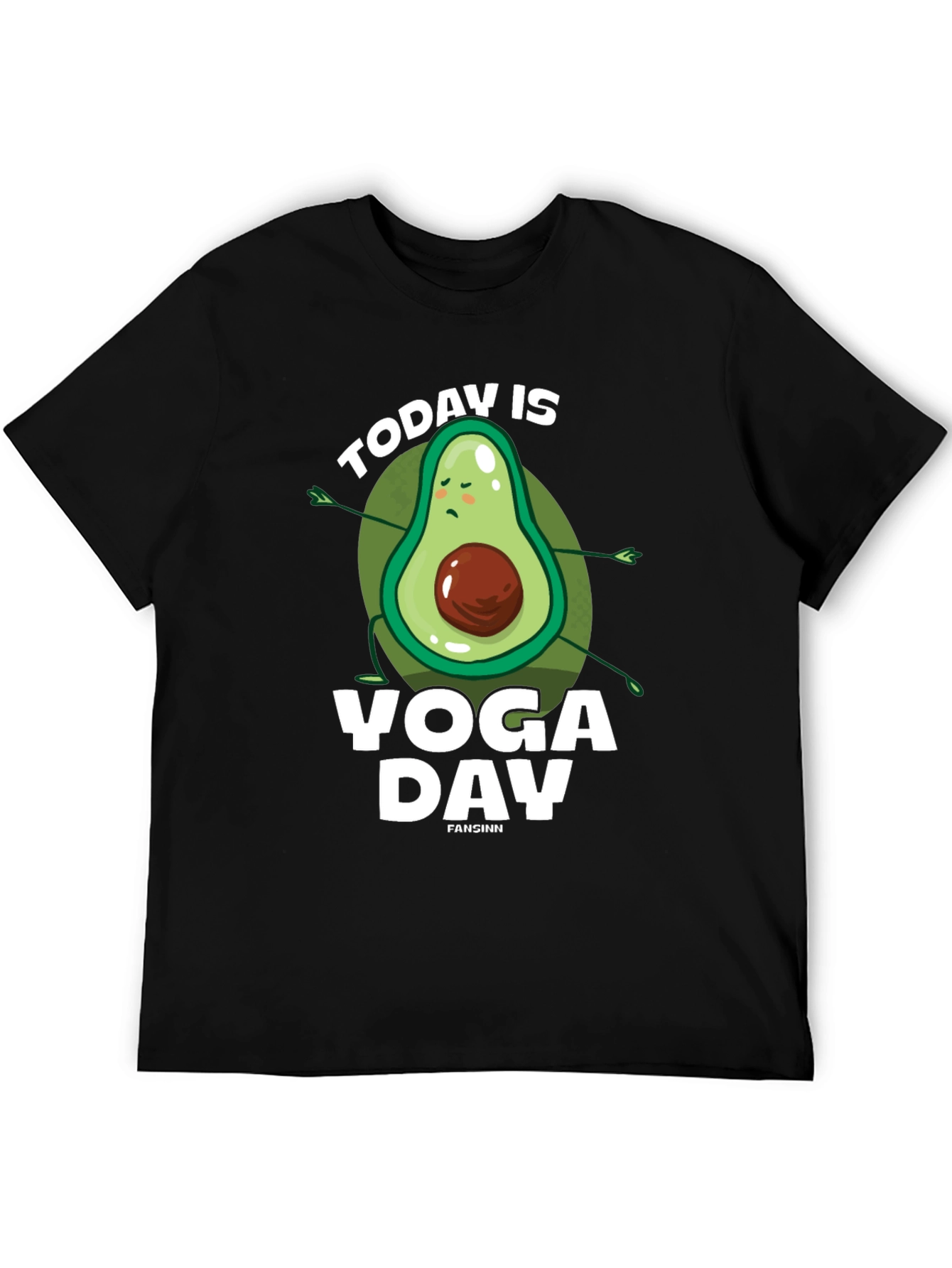 Yoga Avocado T-Shirt - Funny Yoga Day Tee