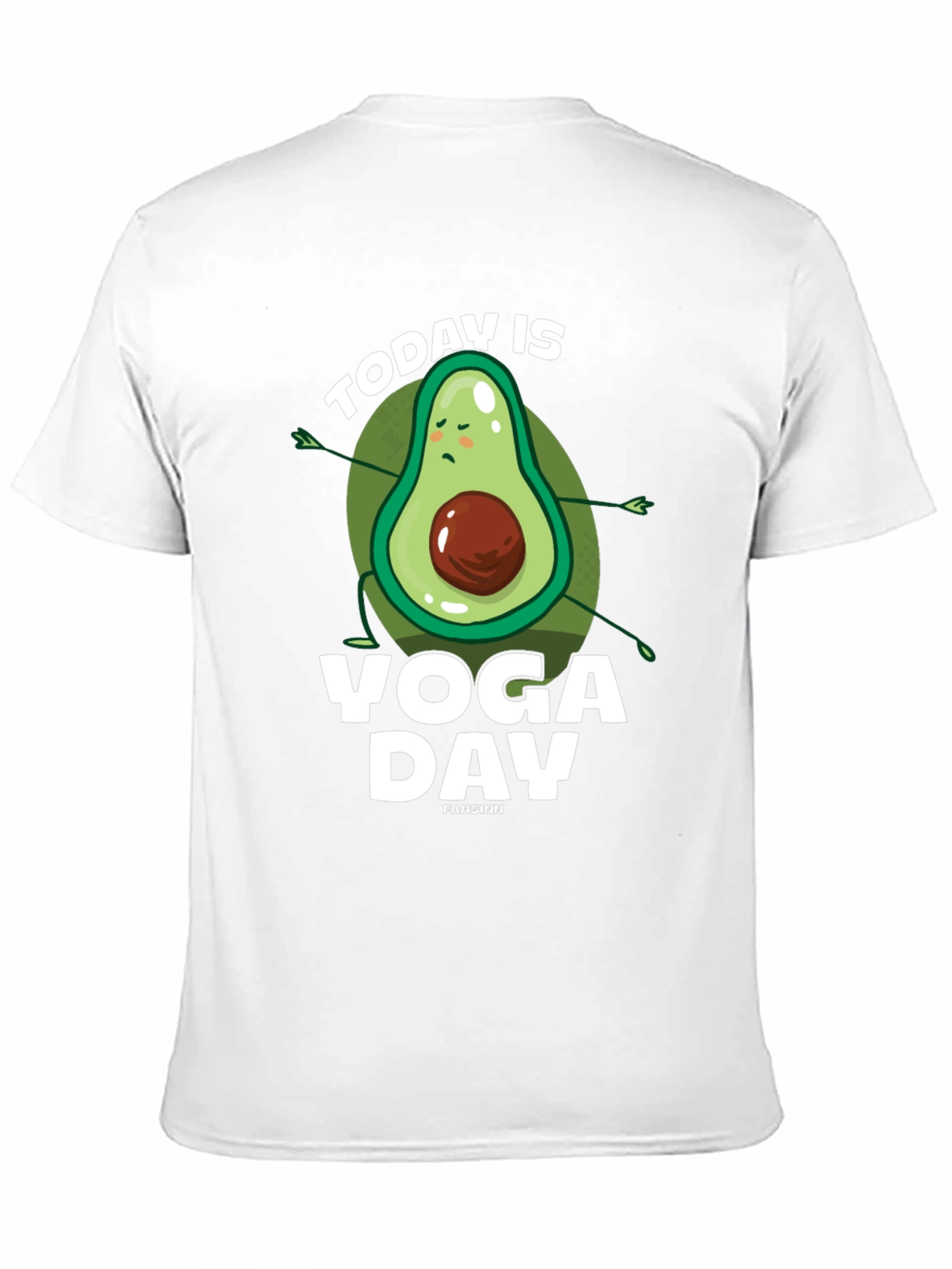 Yoga Avocado T-Shirt - Funny Yoga Day Tee