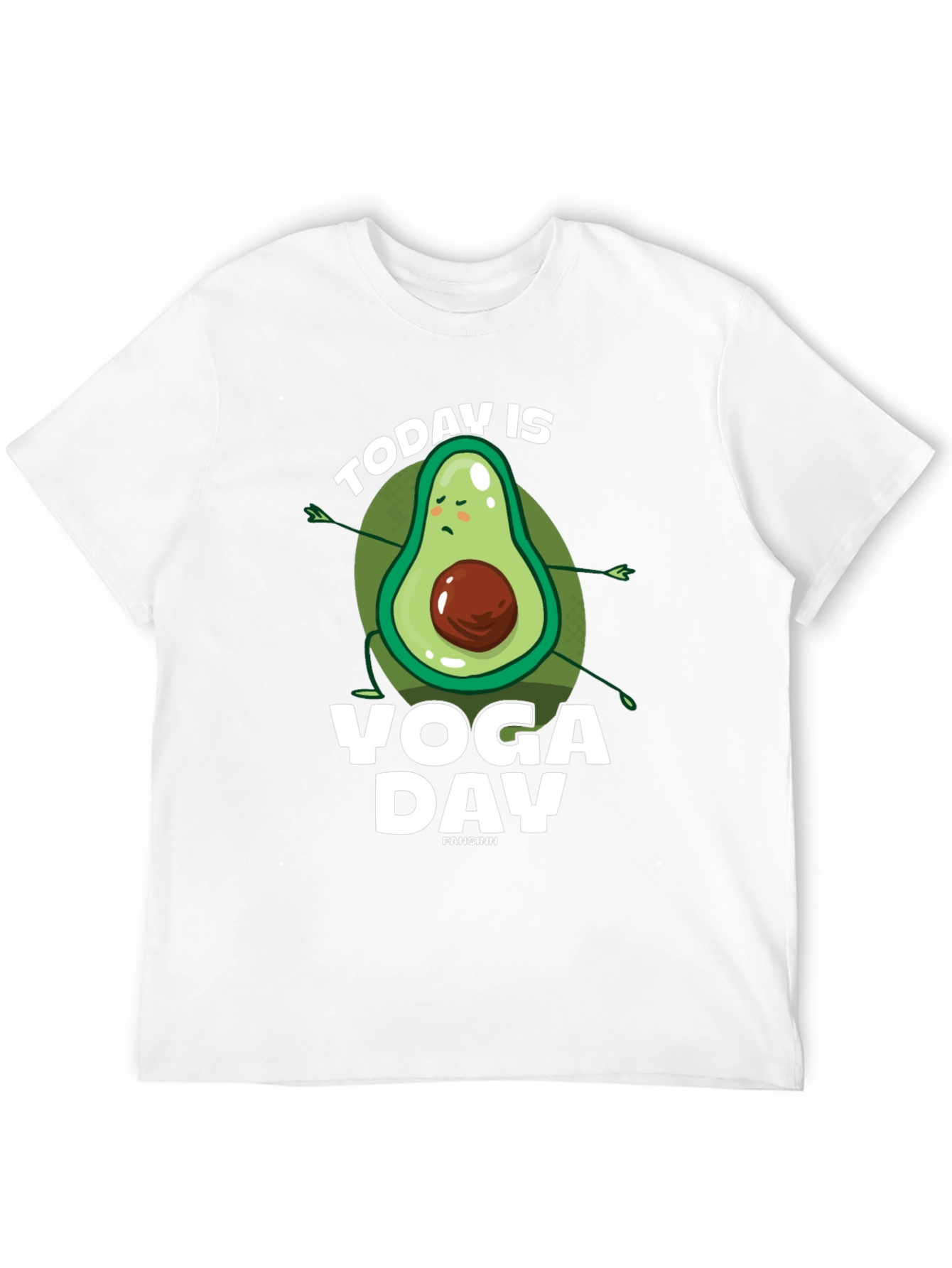 Yoga Avocado T-Shirt - Funny Yoga Day Tee