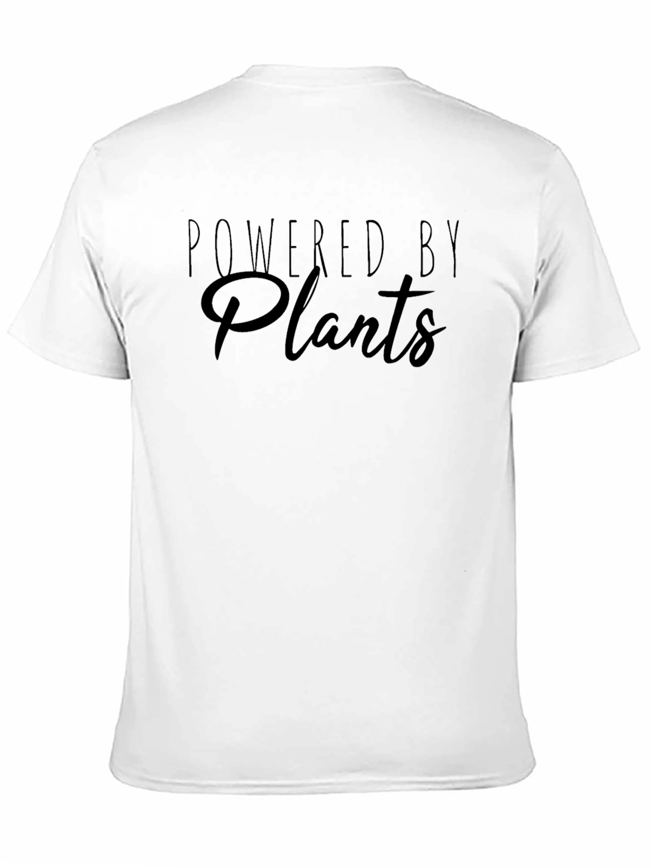 Powered By Plants Black T-Shirt