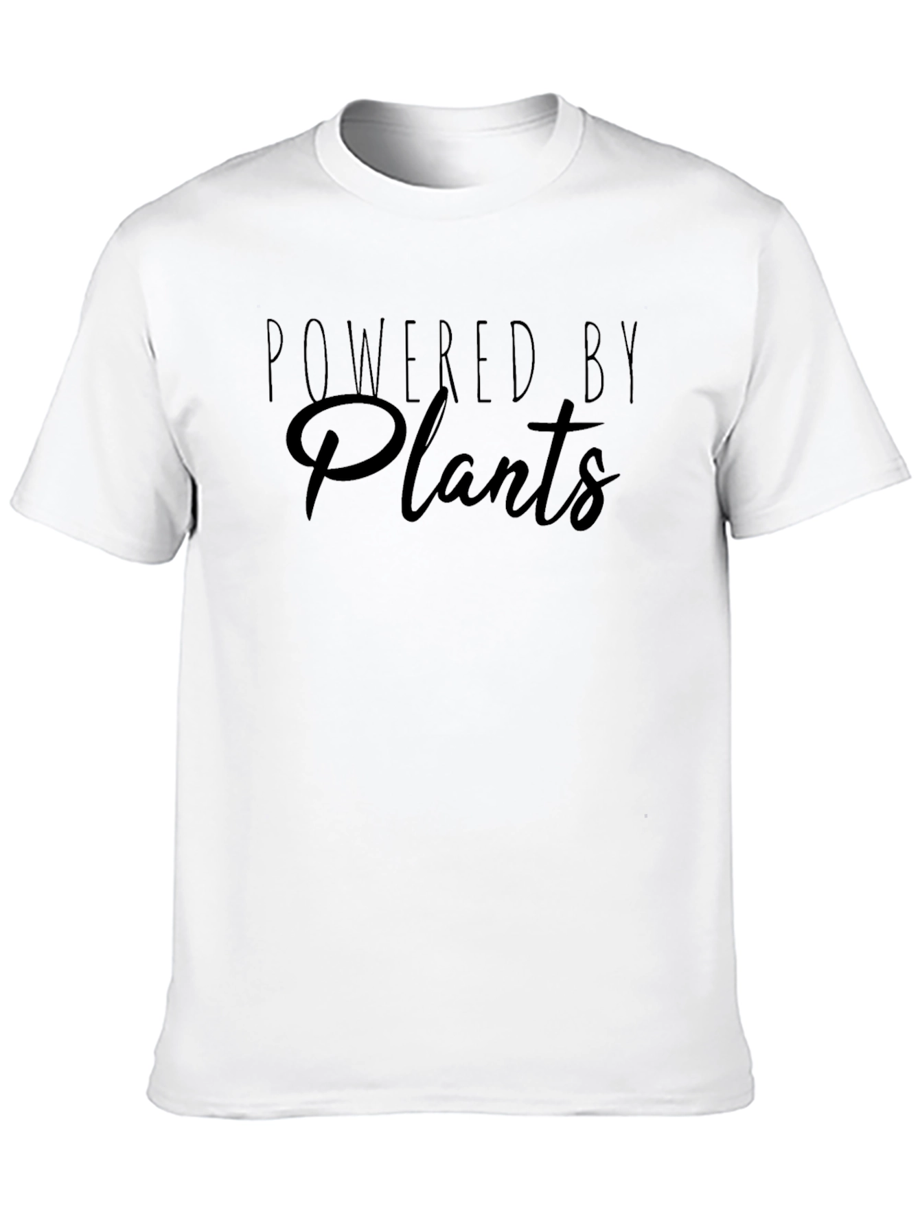 Powered By Plants Black T-Shirt