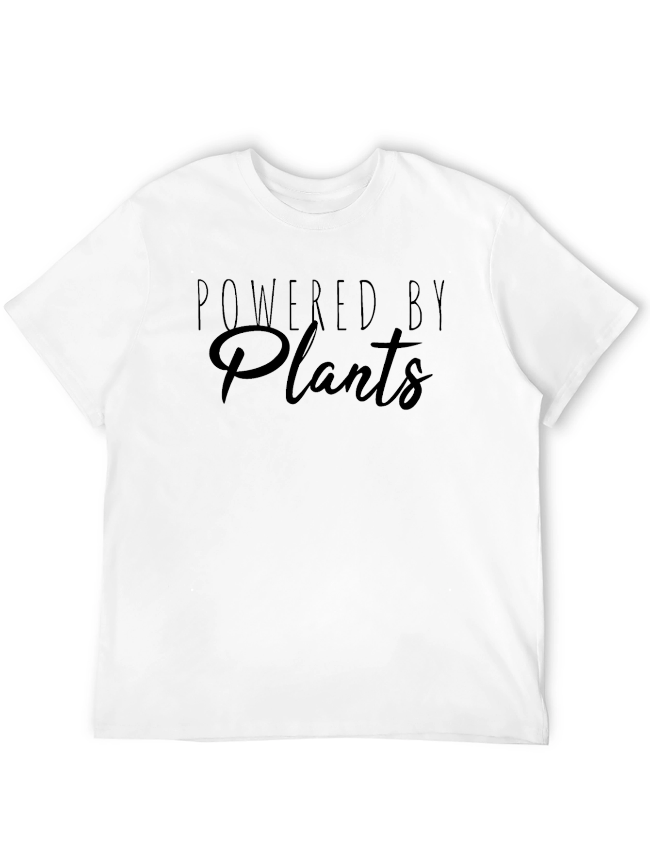 Powered By Plants Black T-Shirt