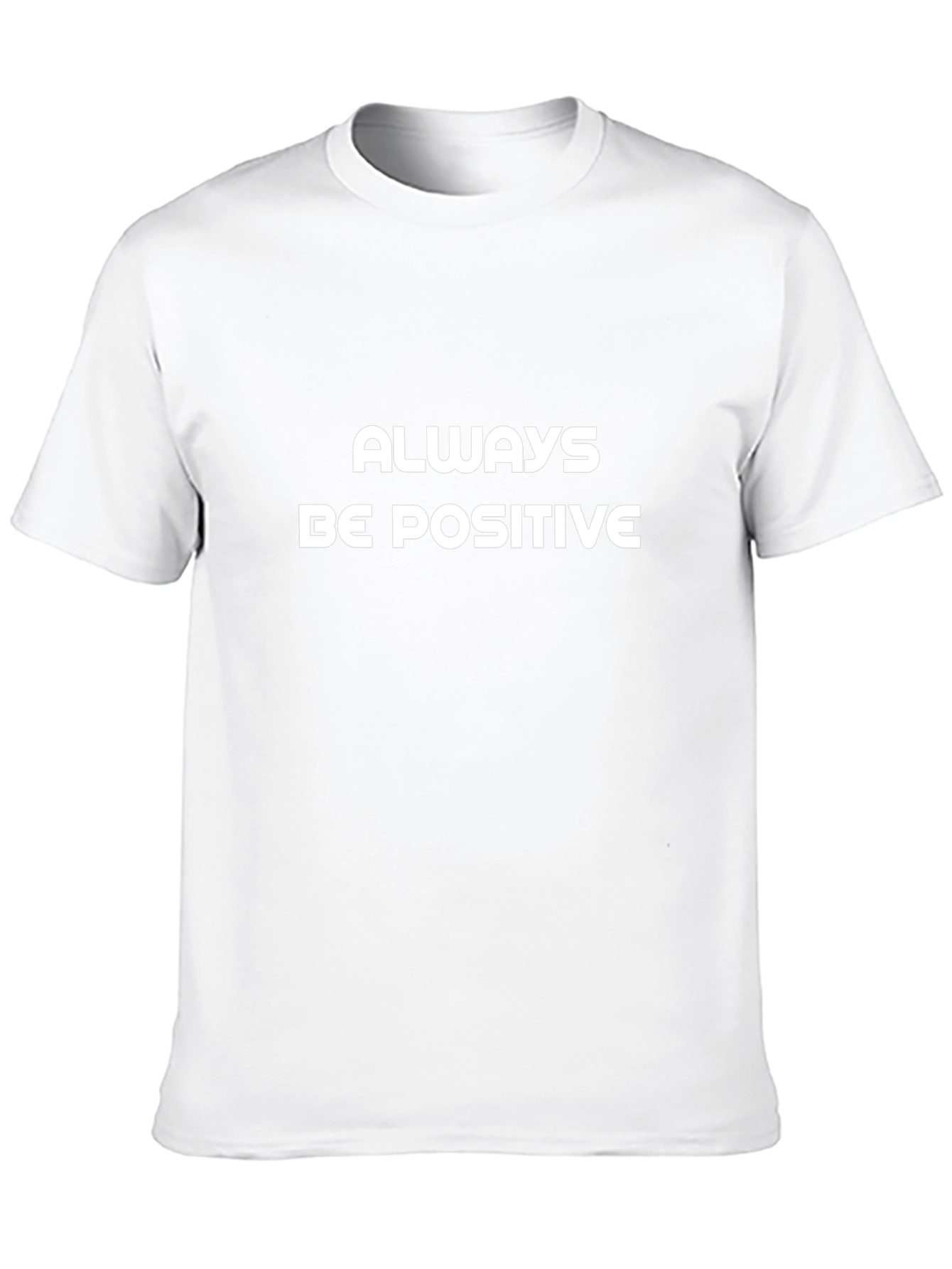 Always Be Positive Black T-Shirt