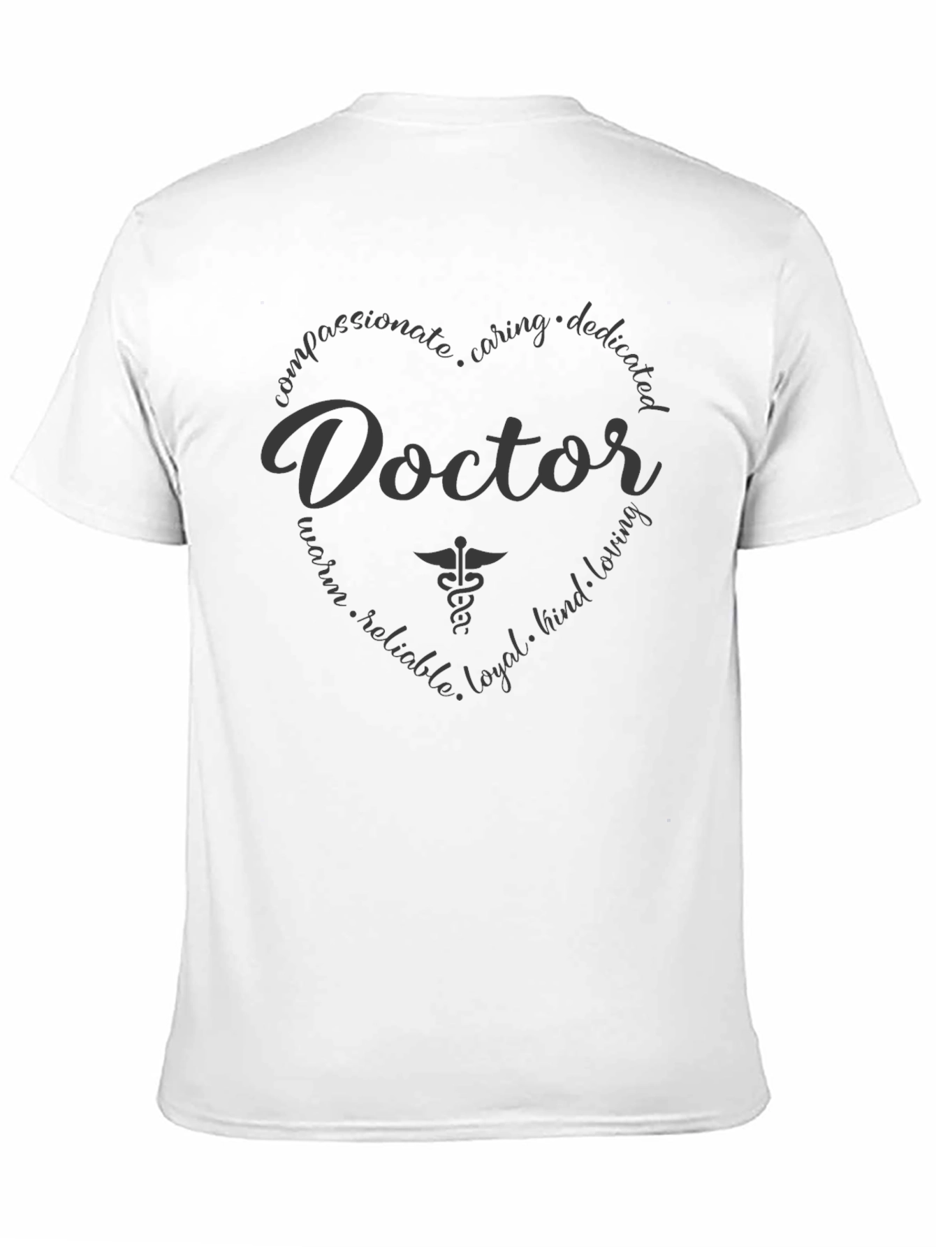 Doctor Heart Graphic T-Shirt Medical Appreciation Tee