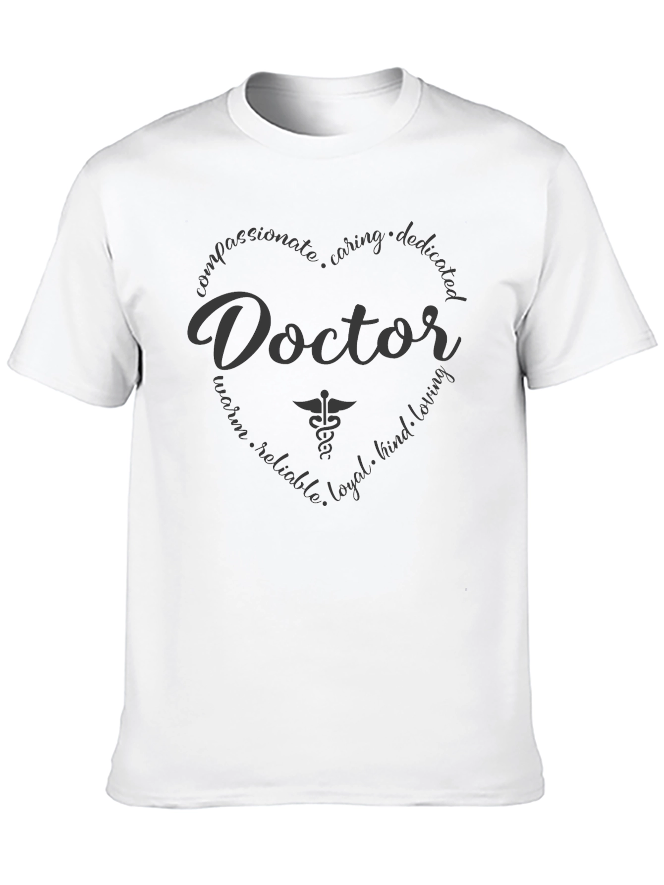 Doctor Heart Graphic T-Shirt Medical Appreciation Tee