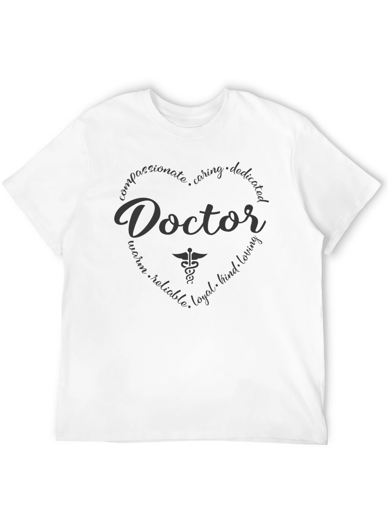 Doctor Heart Graphic T-Shirt Medical Appreciation Tee