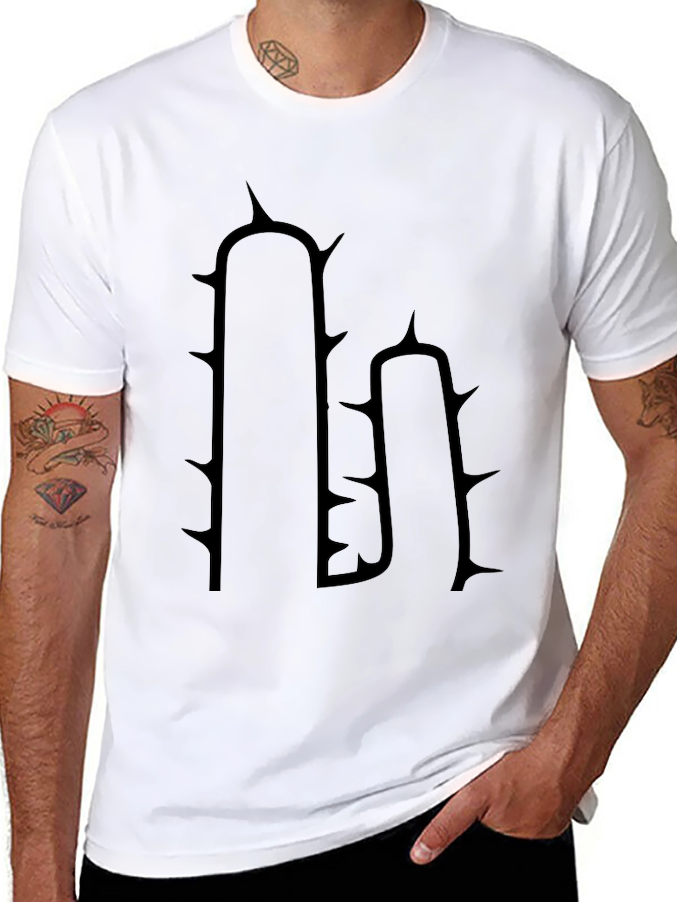 Black Cactus T-Shirt