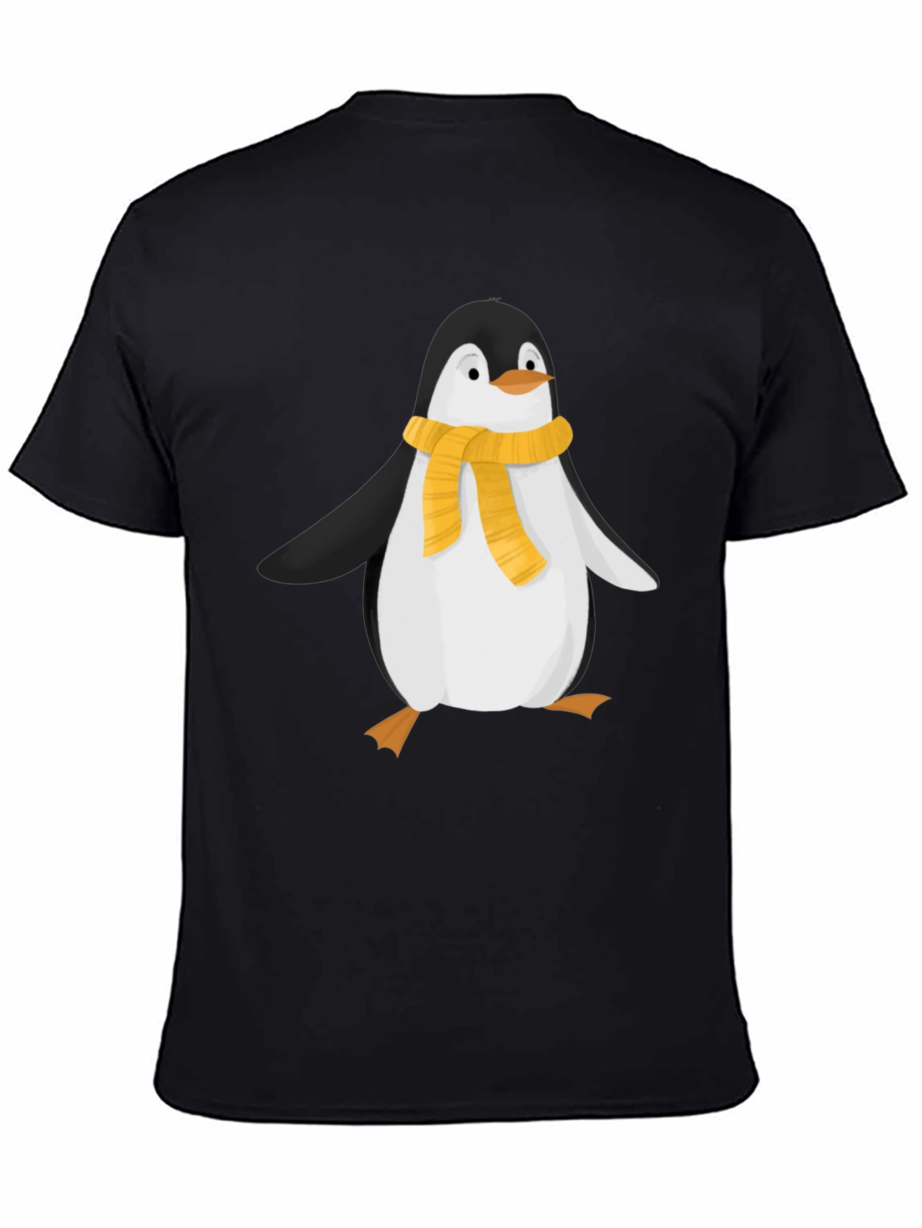 Penguin Scarf Graphic T-Shirt