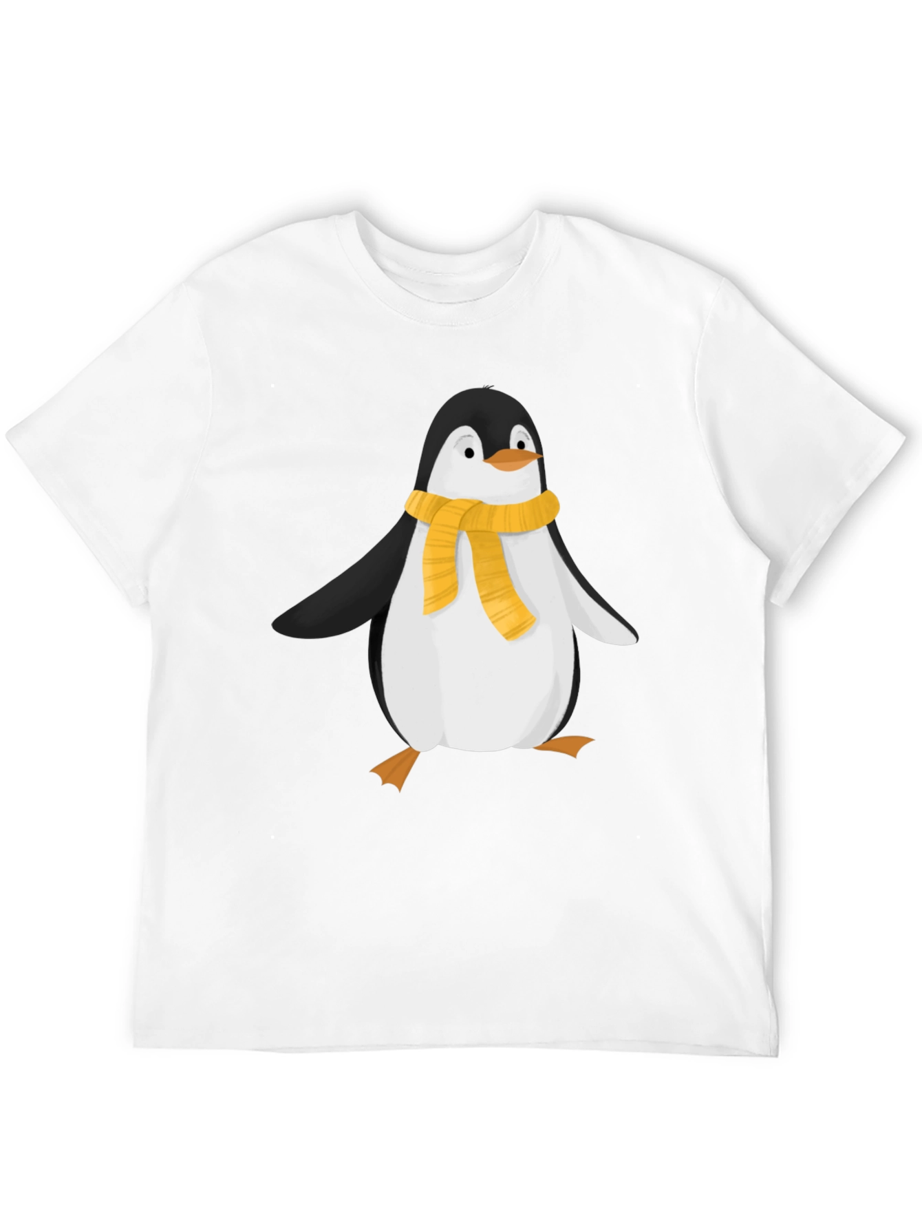 Penguin Scarf Graphic T-Shirt