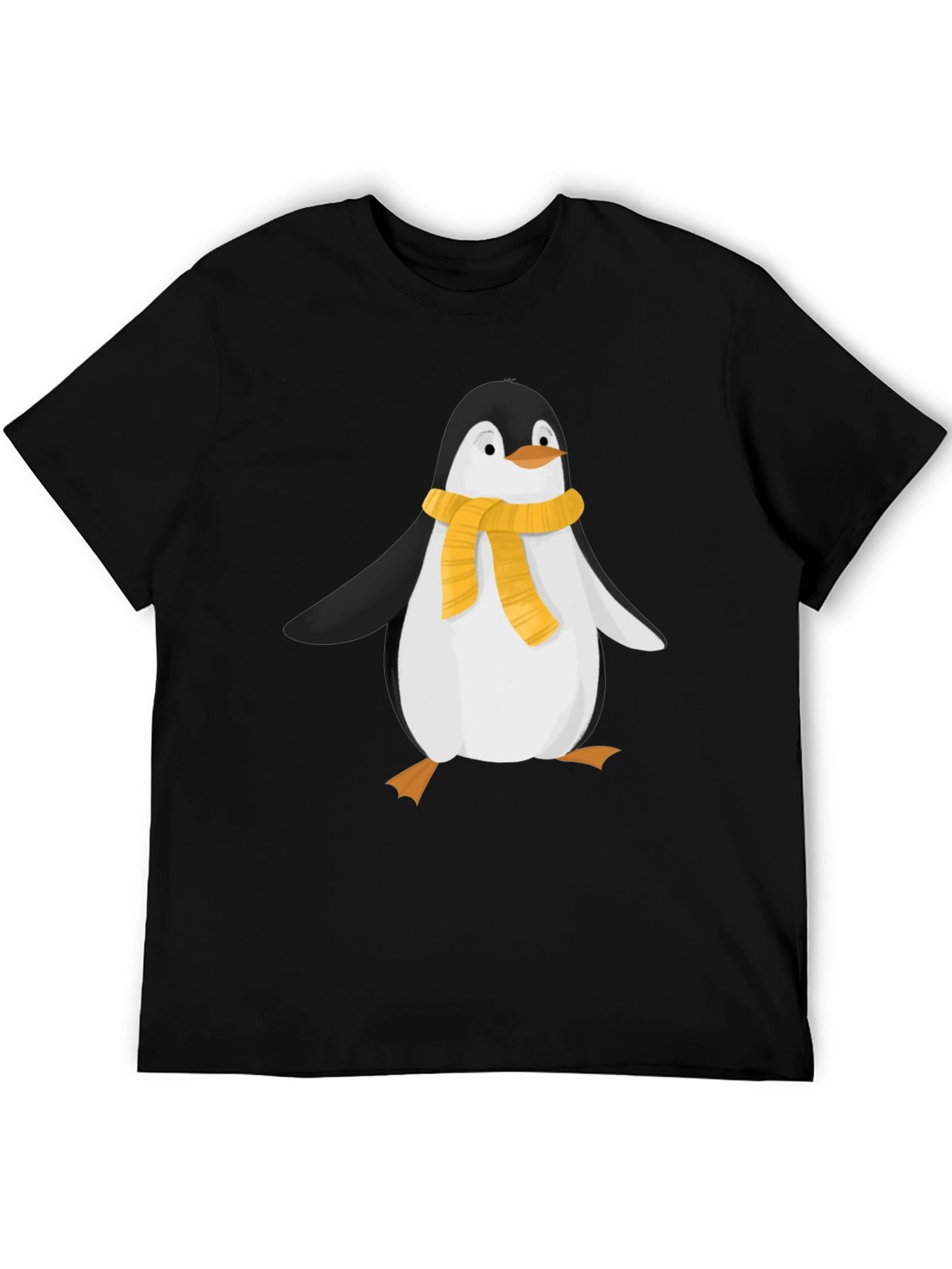 Penguin Scarf Graphic T-Shirt
