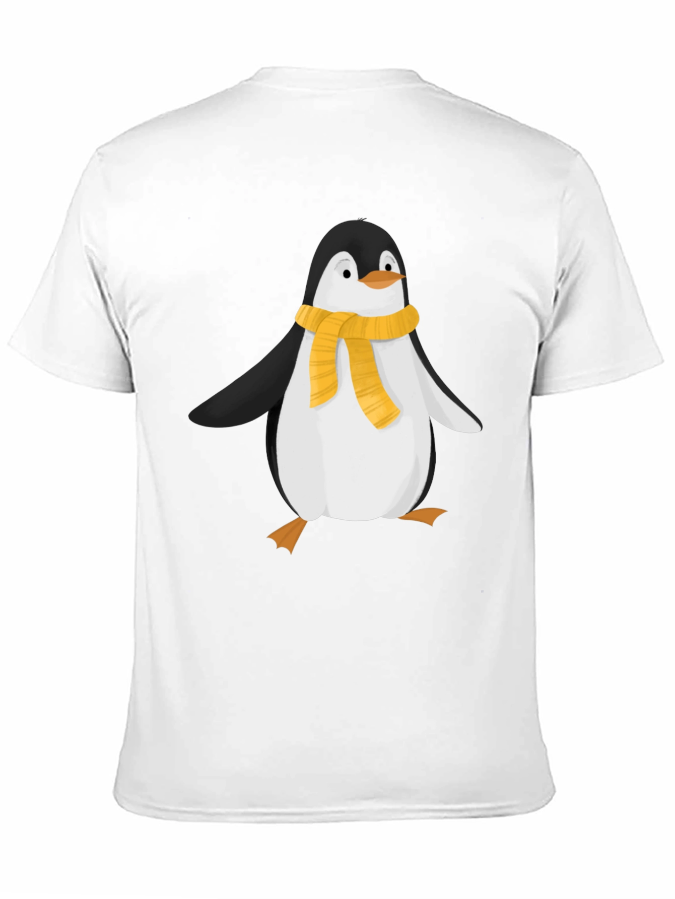 Penguin Scarf Graphic T-Shirt